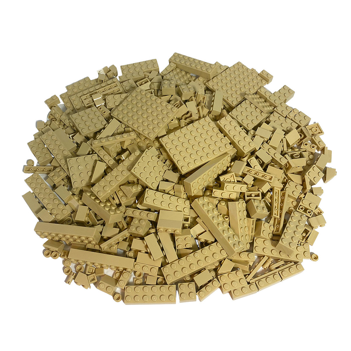 LEGO® Steine Beige gemischt 400 Stück Tan bricks mix NEU