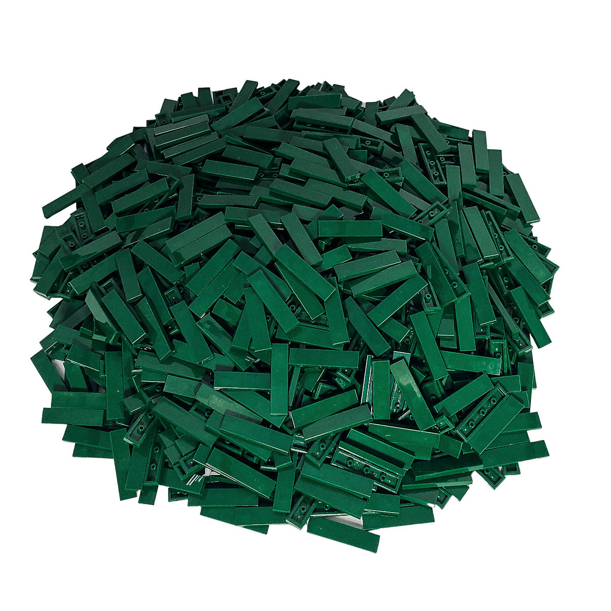 LEGO® 1x4 Fliesen Dunkelgrün 250 Stück Dark green tile 2431