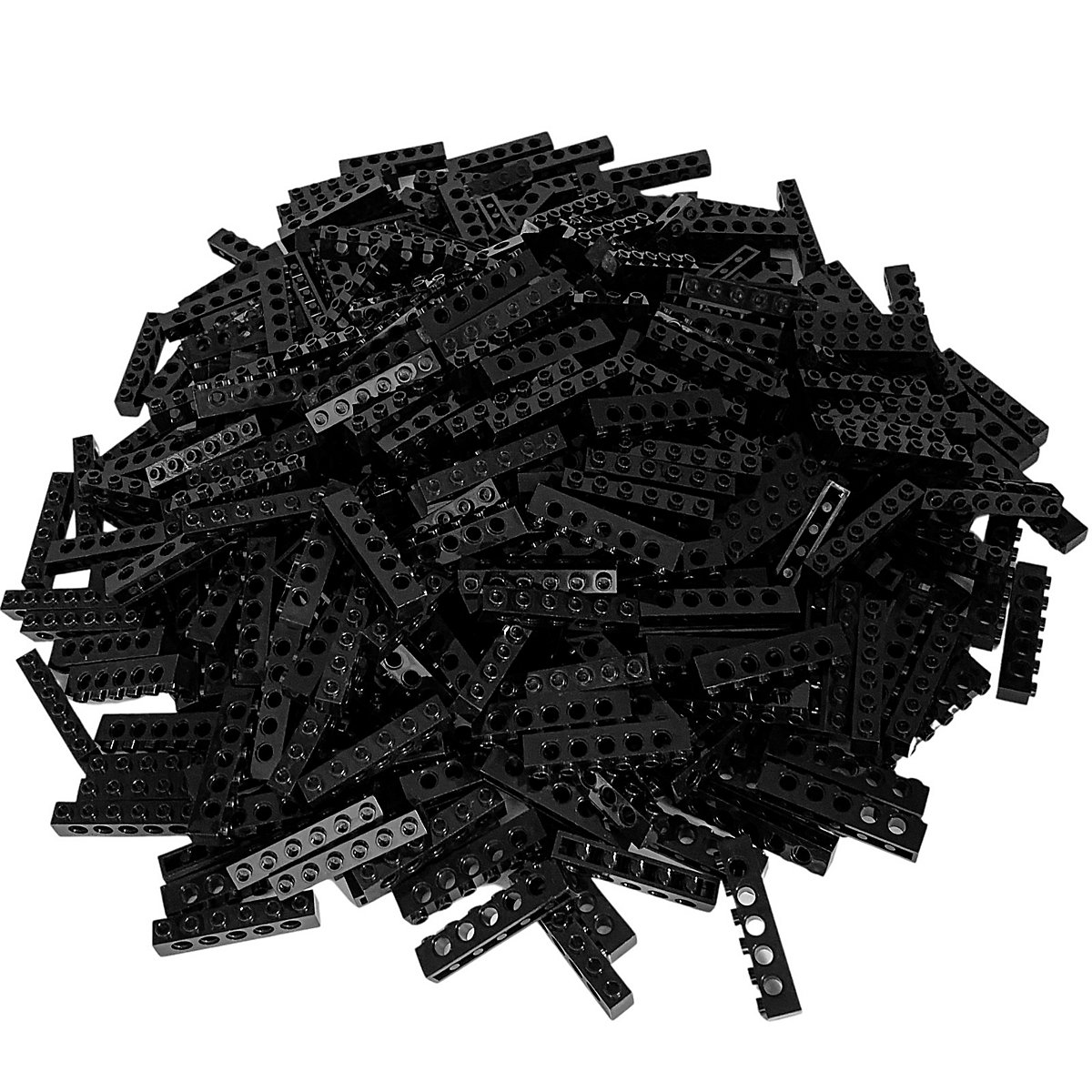 LEGO® 1x6 Technic Lochstangen Schwarz 800 Stück Technic 3666