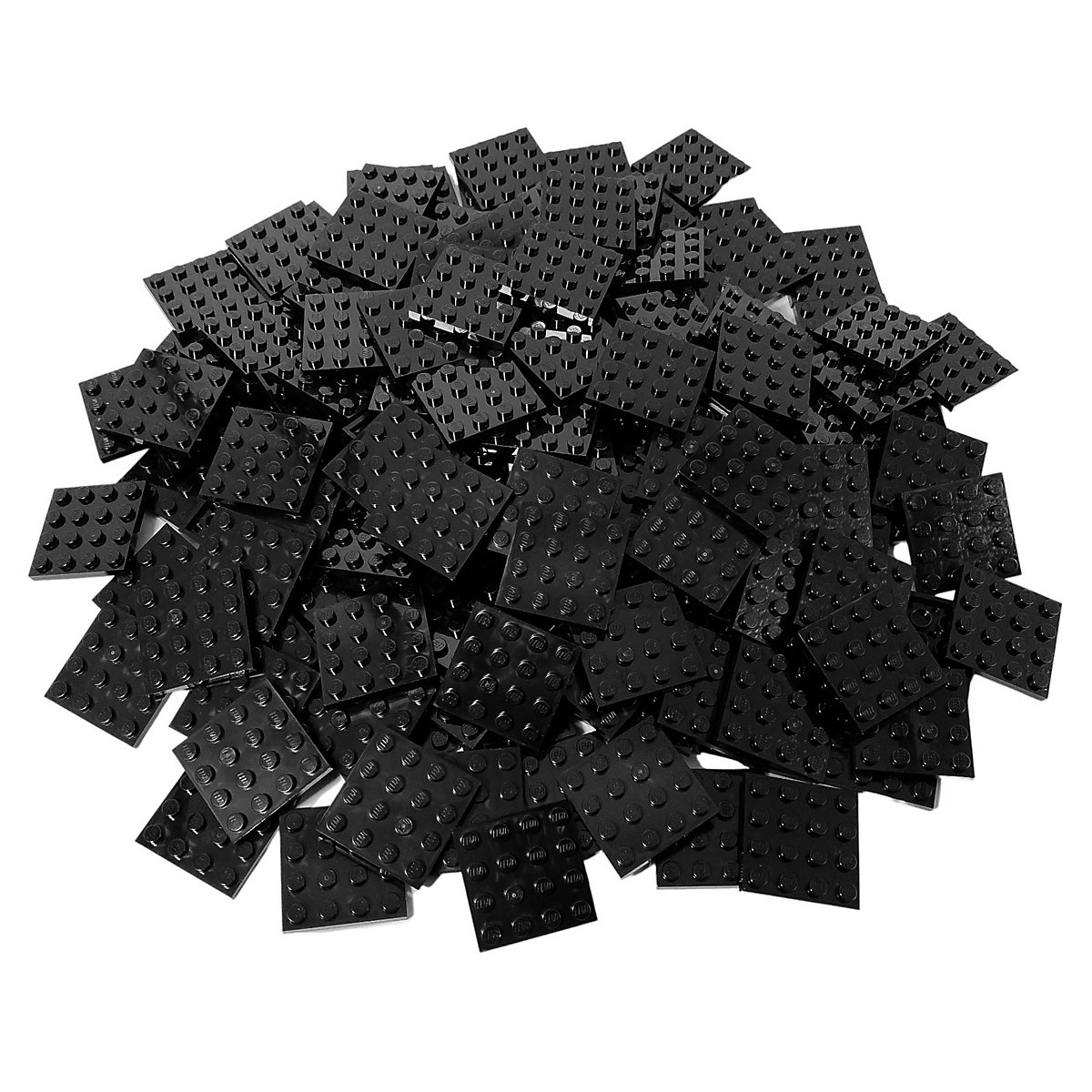 LEGO® 4x4 Platten Schwarz 50 Stück black plate 3031