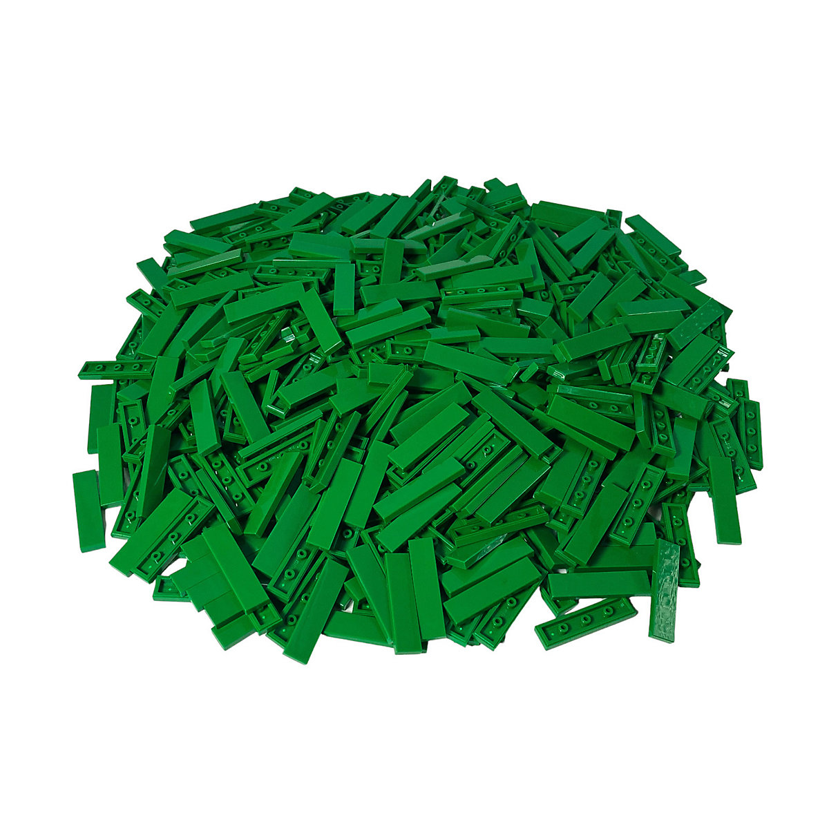 LEGO® 1x4 Fliesen grün 500 Stück dark green 2431 LEGO® 1x4 Fliesen grün 500 Stück dark green 2431