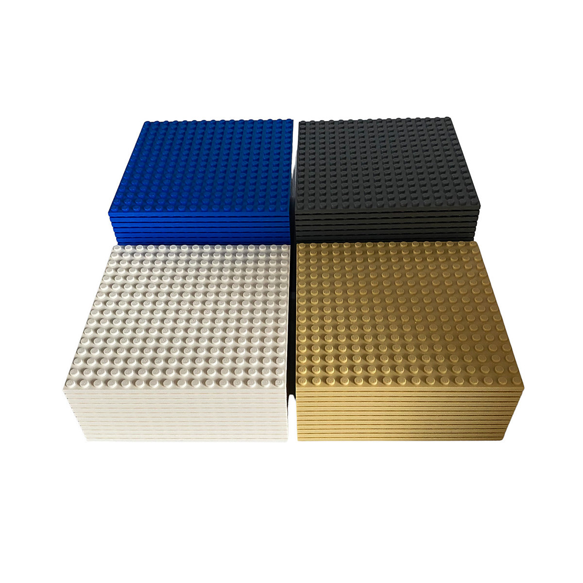 LLEGO® 16x16 Platten Bunt 20 Stück Colorful plate mix 91405 LLEGO® 16x16 Platten Bunt 20 Stück Colorful plate mix 91405
