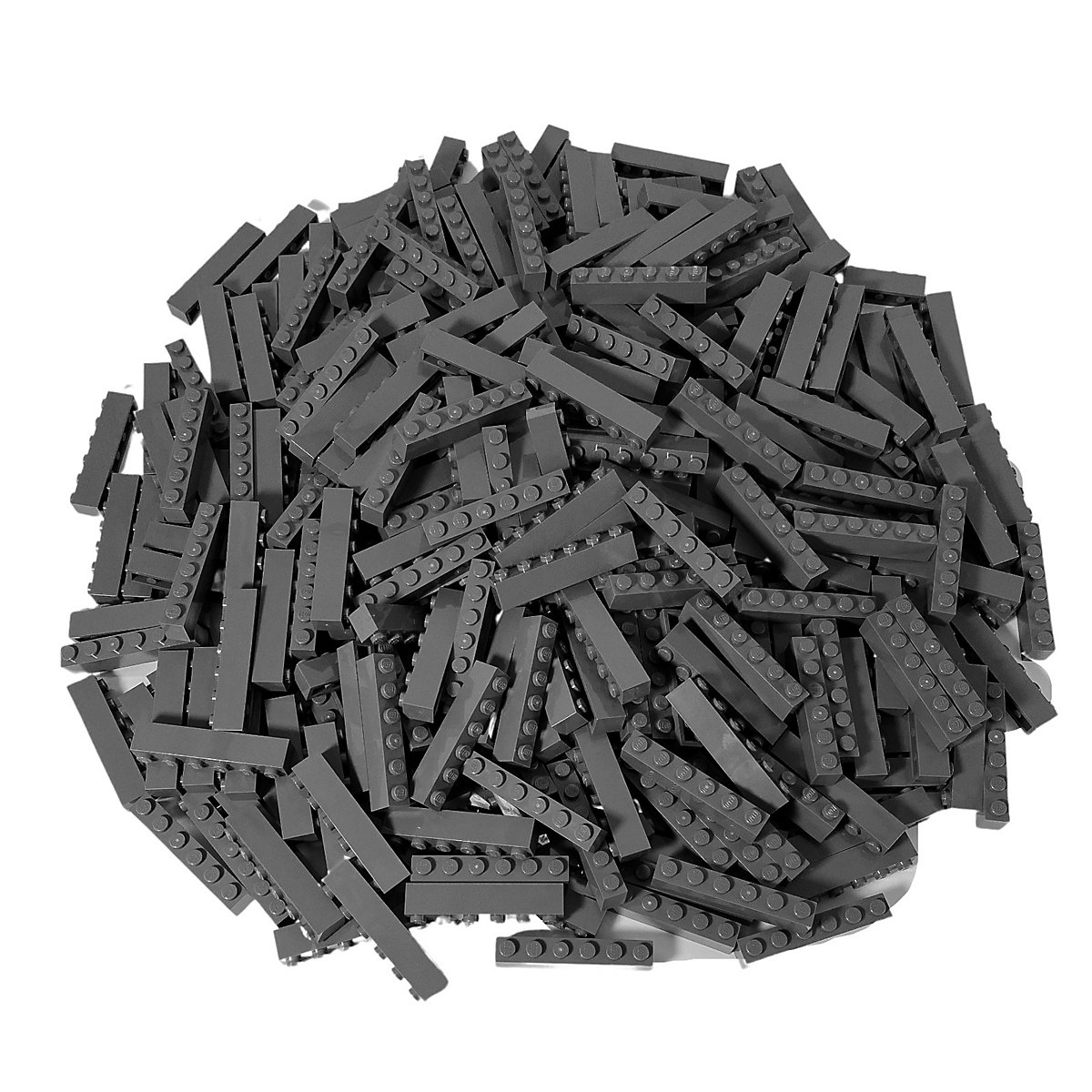 LEGO® 1x6 Steine Dunkelgrau 1000 Stück Dark bluish grey bricks 3009