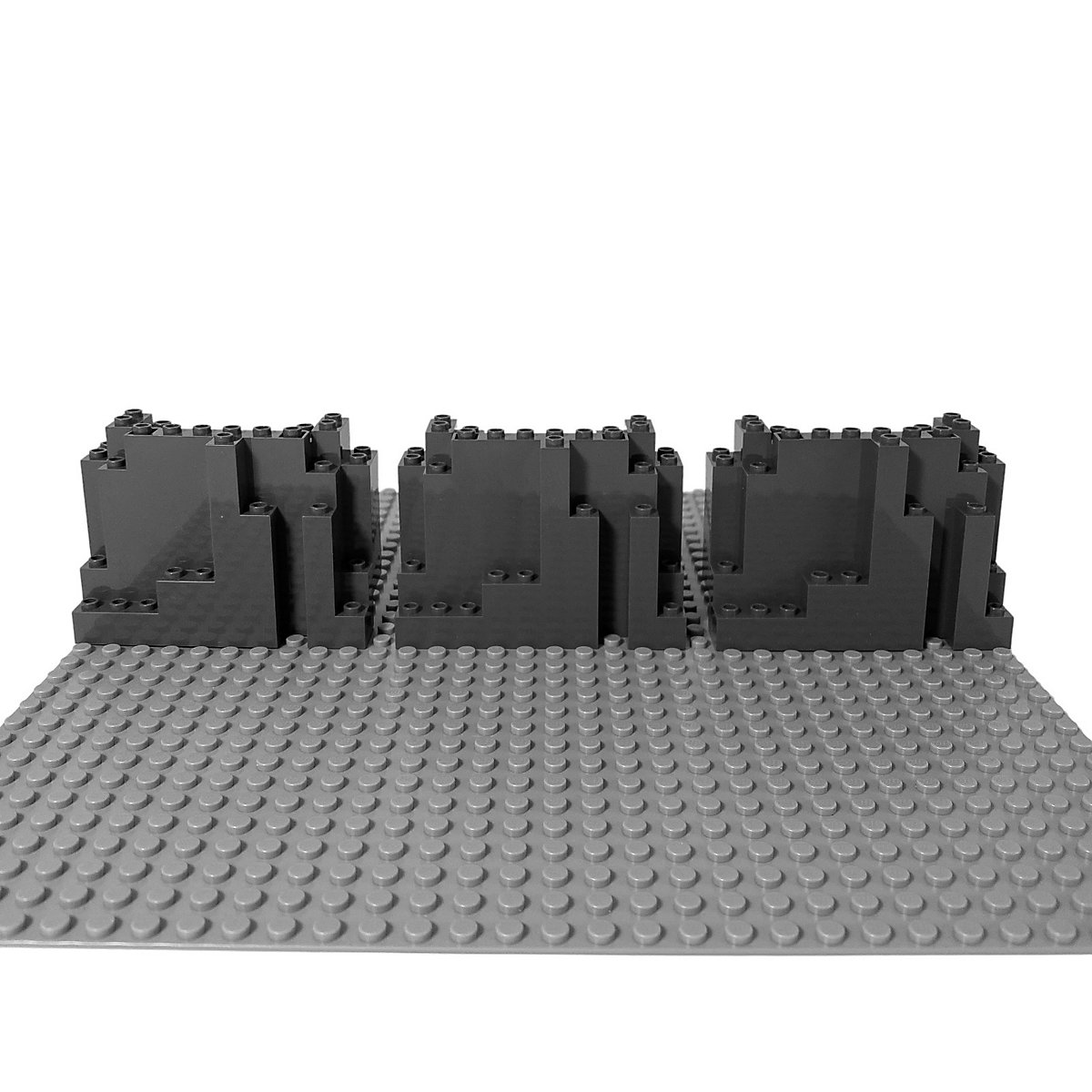 LEGO® 4x10x6 Felsplatte Dunkelgrau Rock Panel 6082 15x