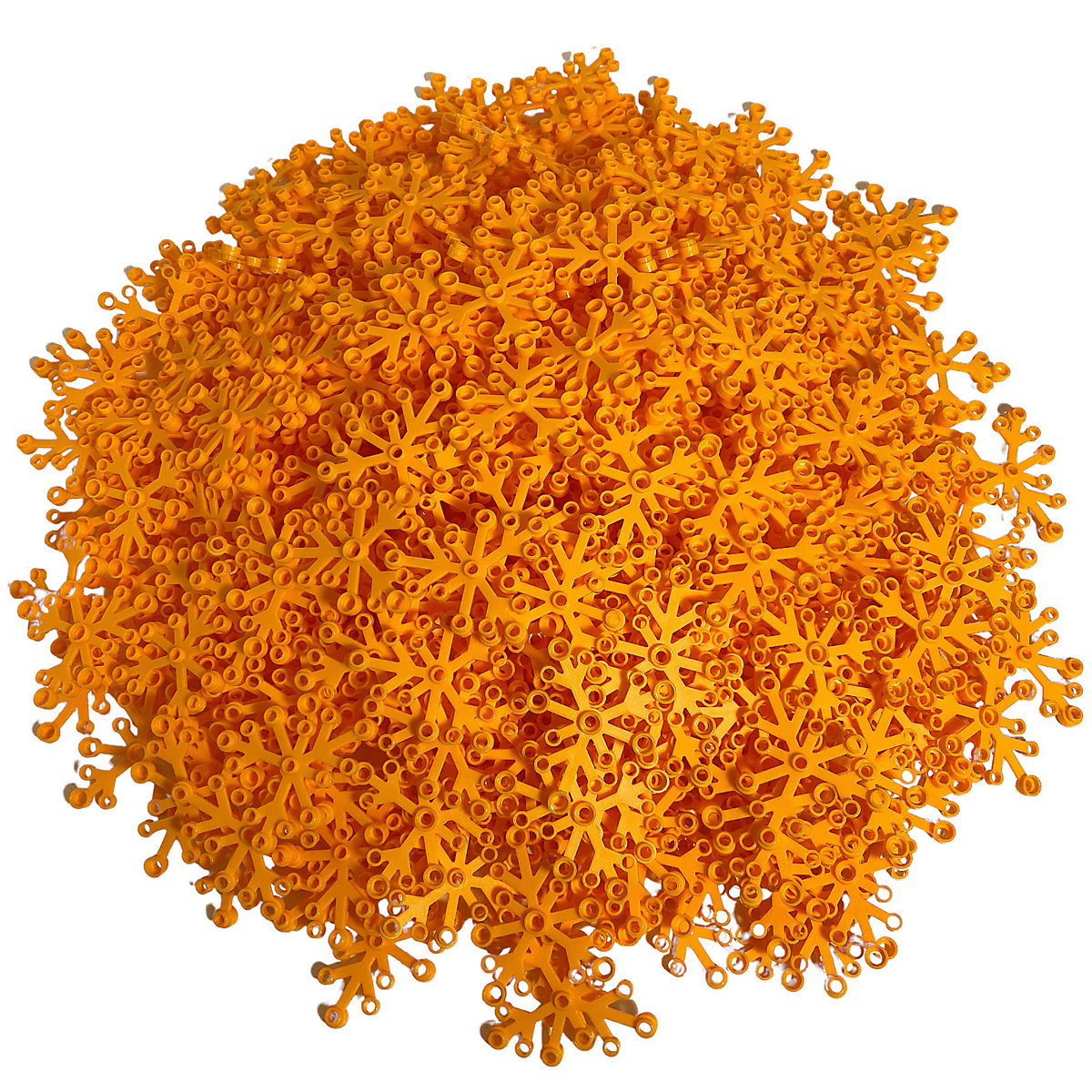 LEGO® 6x5 Blätter Hellorange 100 Stück Bright Orange Leaf 2417 LEGO® 6x5 Blätter Hellorange 100 Stück Bright Orange Leaf 2417
