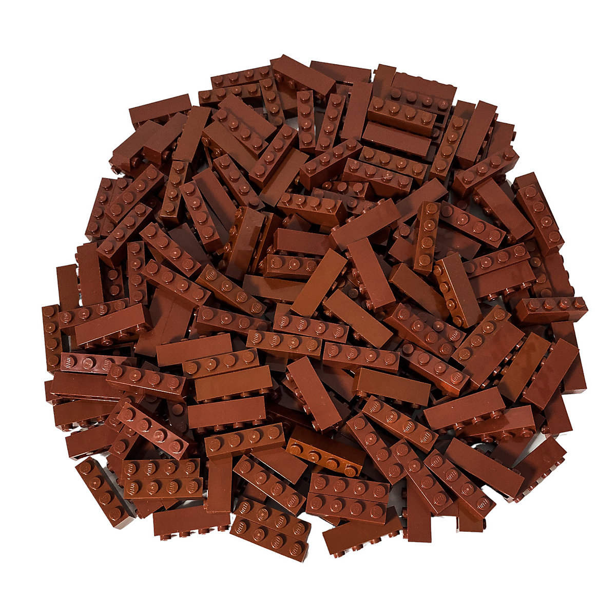 LEGO® 1x4 Steine Braun 100 Stück Brown bricks 3010