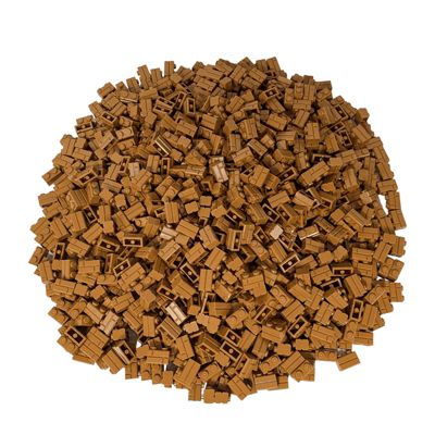 LEGO® Mauersteine Nougat 1x2 Mauersteine Bricks Dark Tan 98283 Stückzahl 1.000x