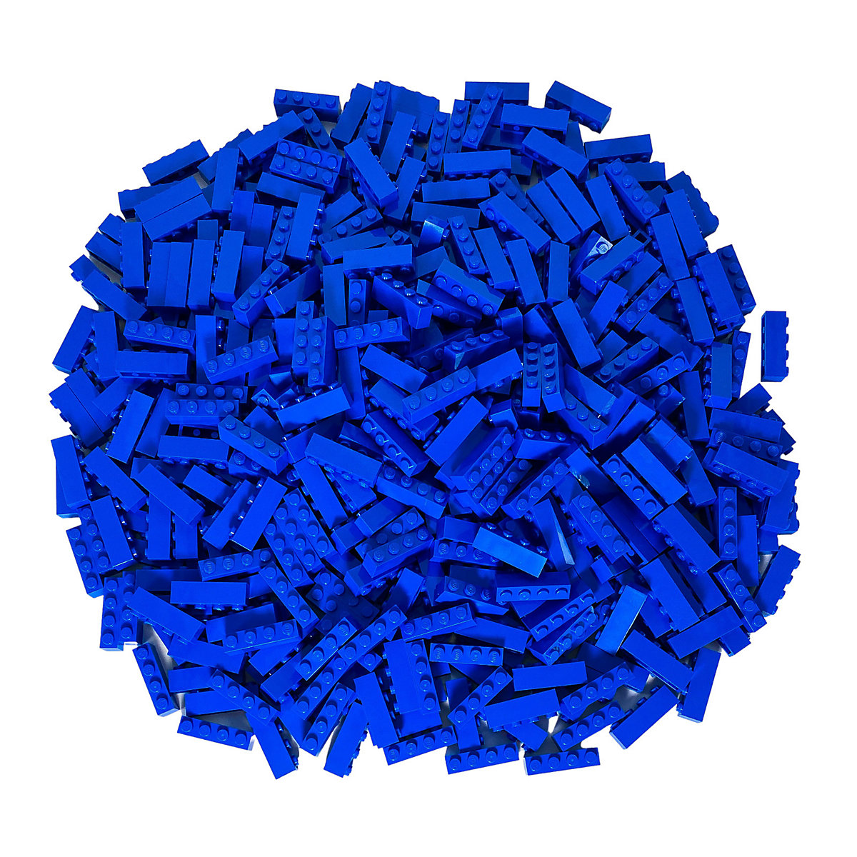 LEGO® 1x4 Steine Blau 1000 Stück Blue bricks 3010