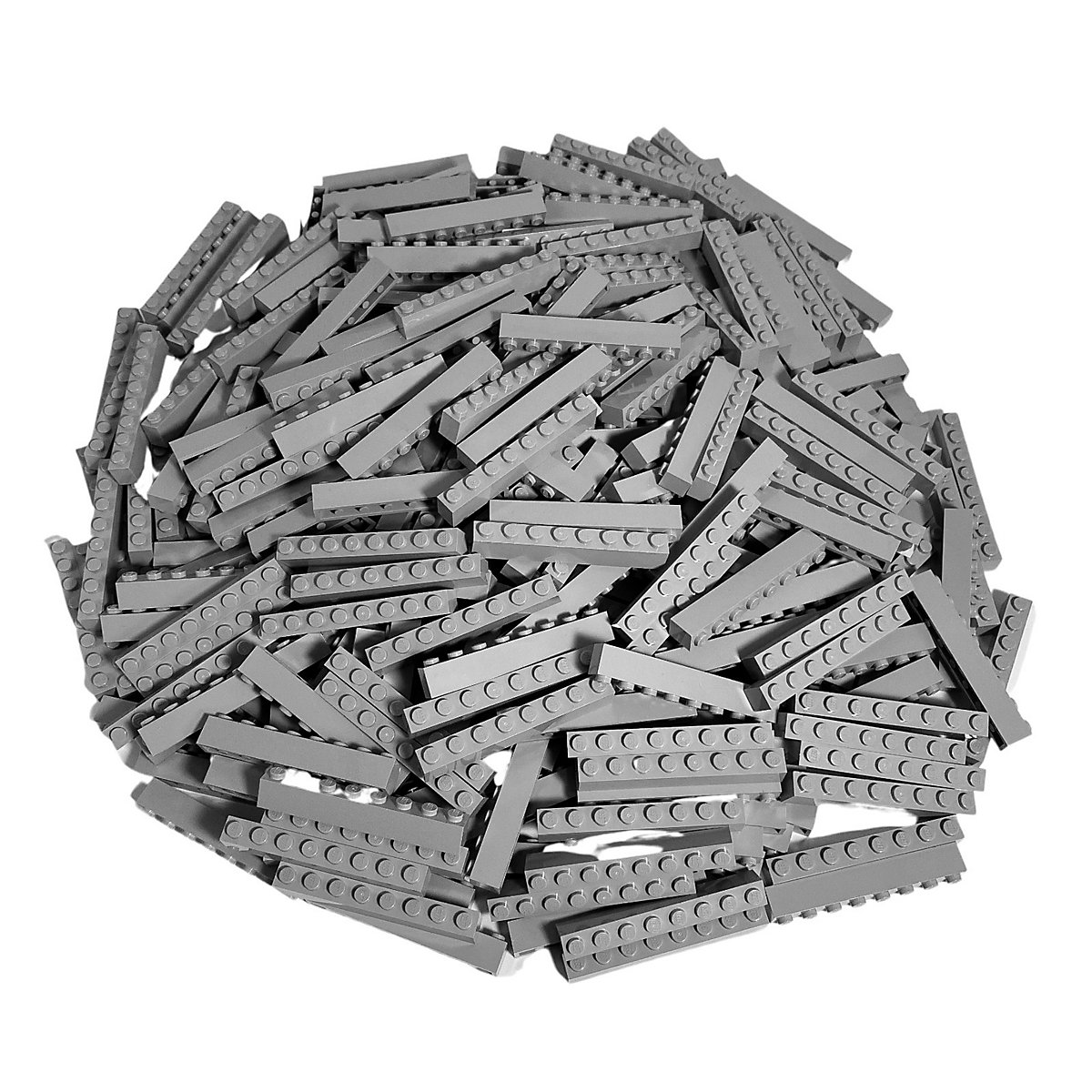 LEGO® 1x8 Steine Hellgrau Light Bluish Grey 3008 Menge 50x