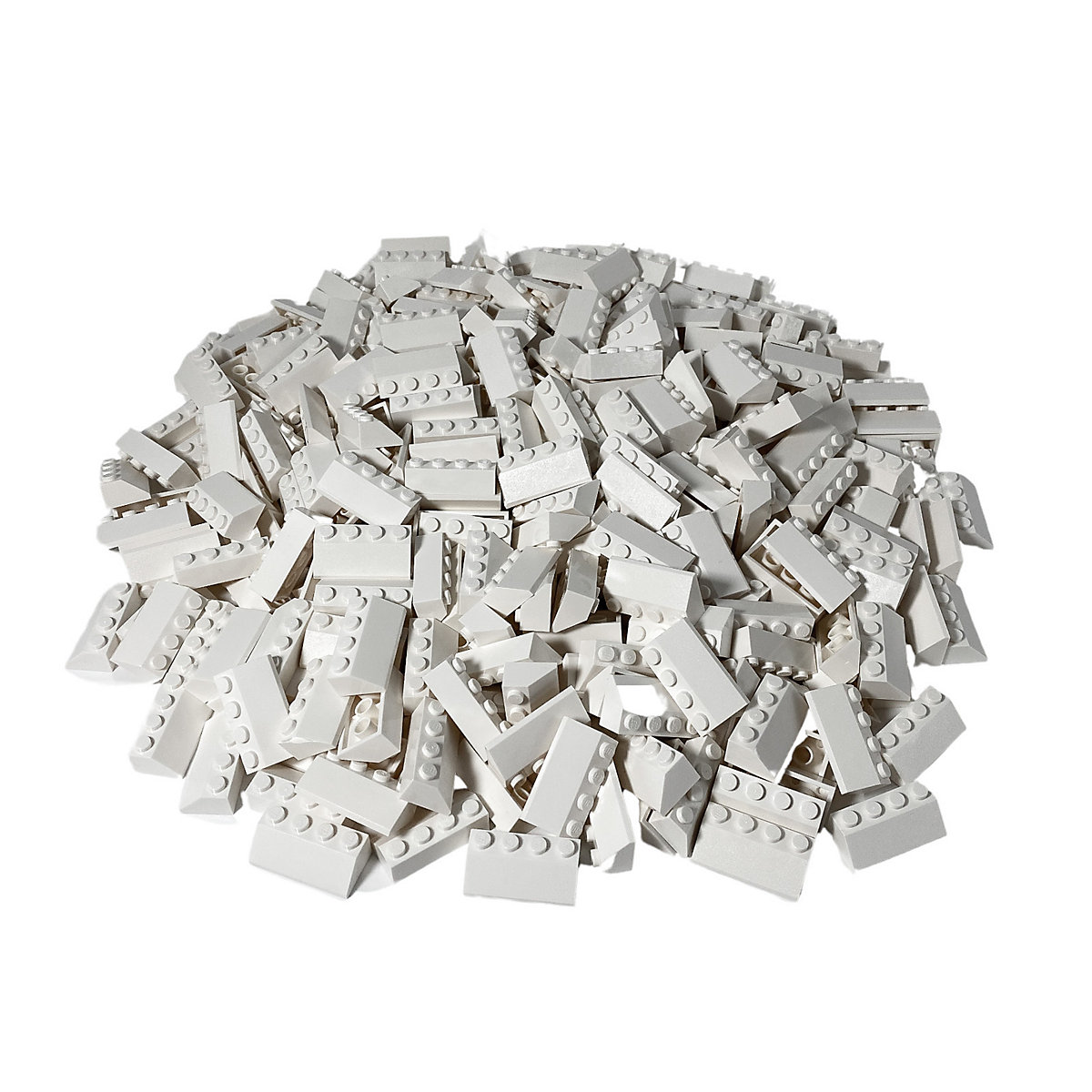 LEGO® 2x4 Dachsteine Weiß / 50 Stueck / White bricks 3037