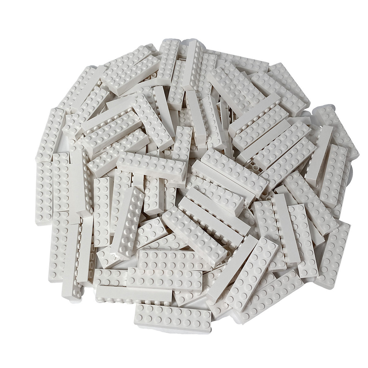 LEGO® 2x8 Steine Weiß 500 Stueck White Bricks 3007