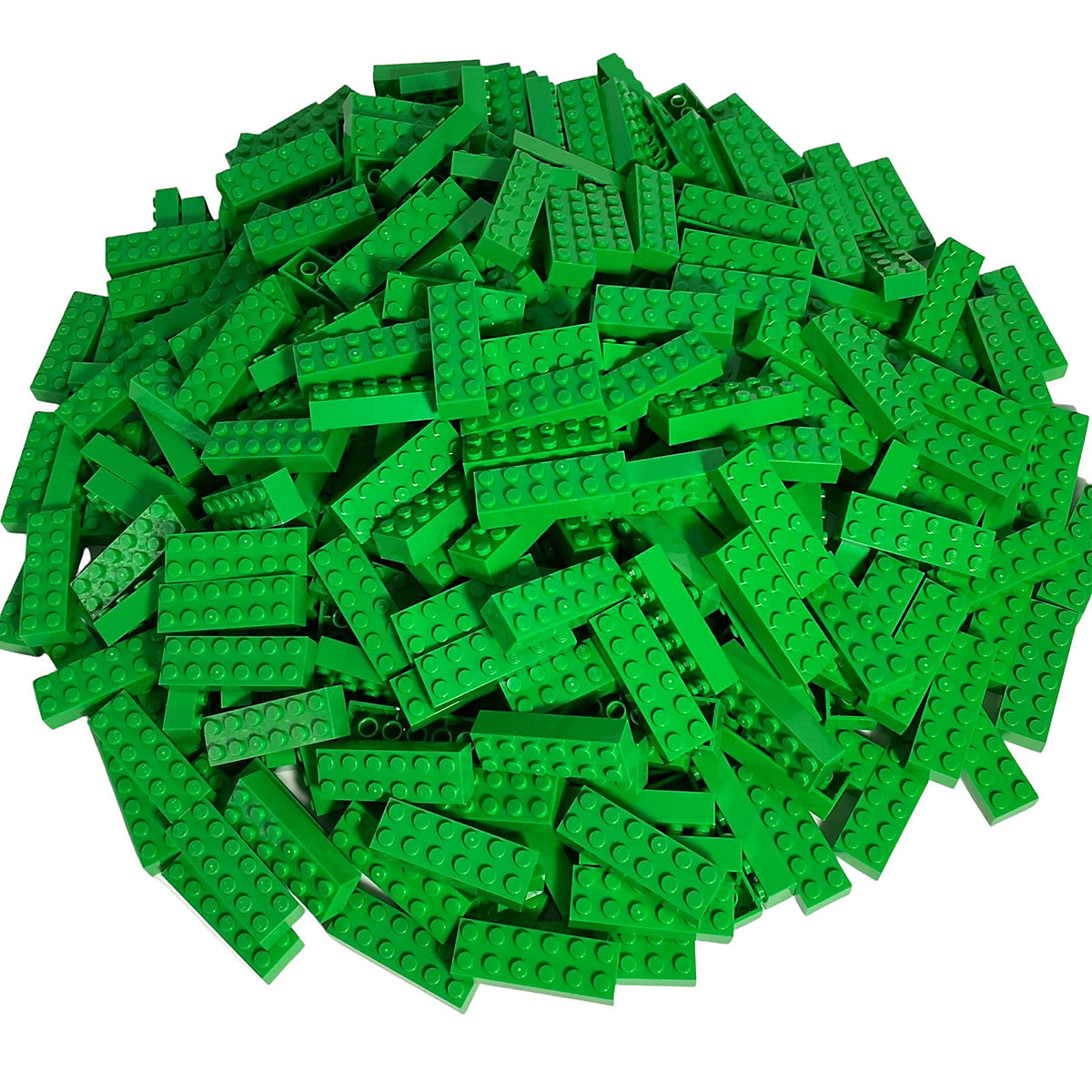 LEGO® 2x6 Steine Hellgrün 100 Stück -Light green bricks 2456