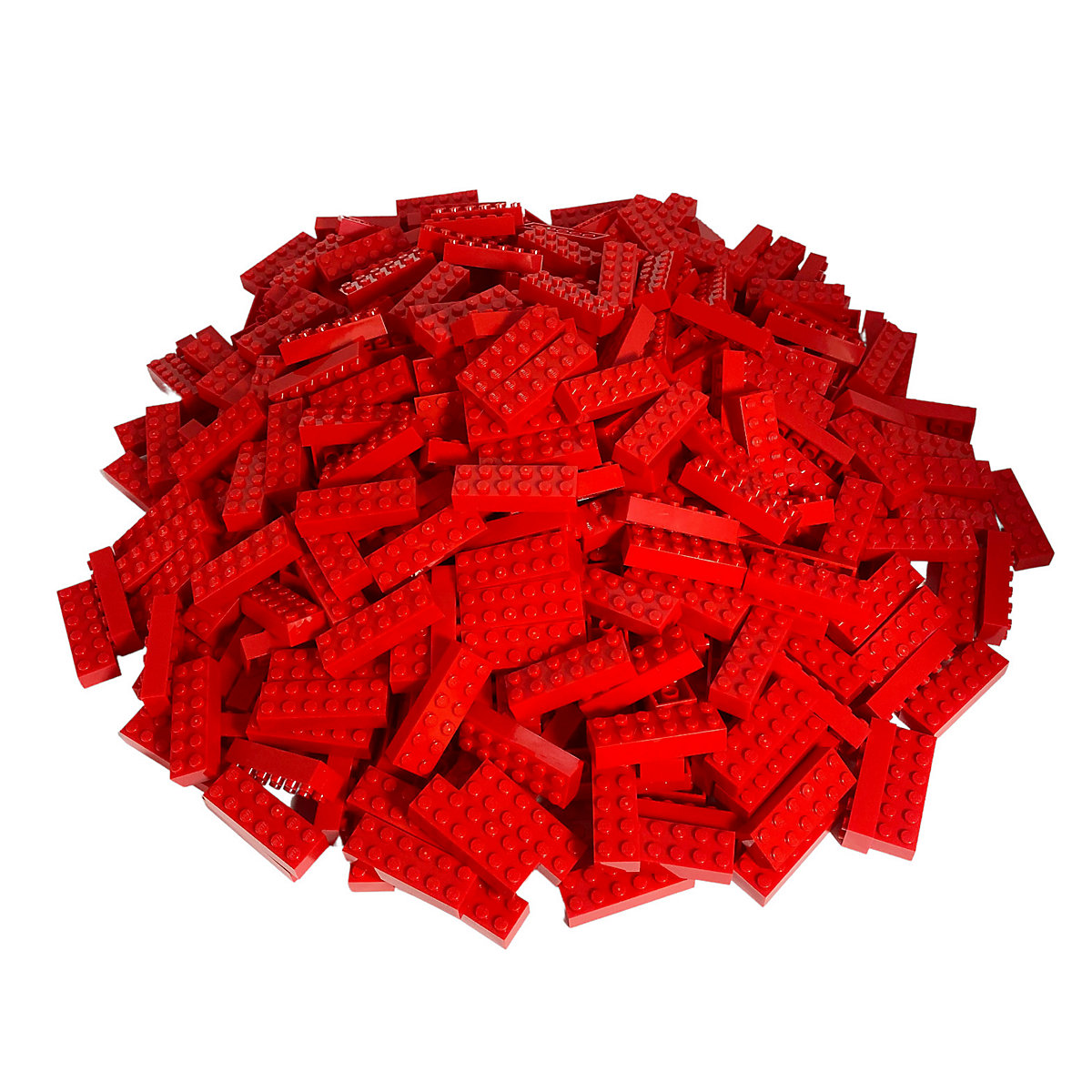 LEGO® 2x6 Steine Rot 500 Stück- Red bricks 2456
