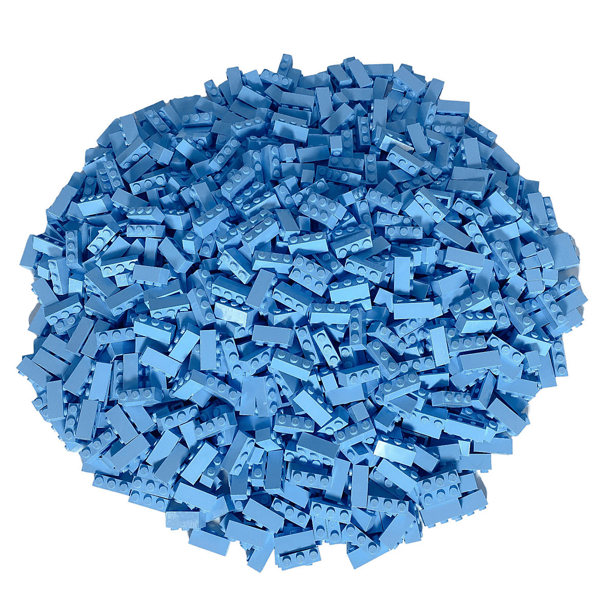 LEGO® 1x3 Steine Hellblau 250 Stück Light blue brick mix
