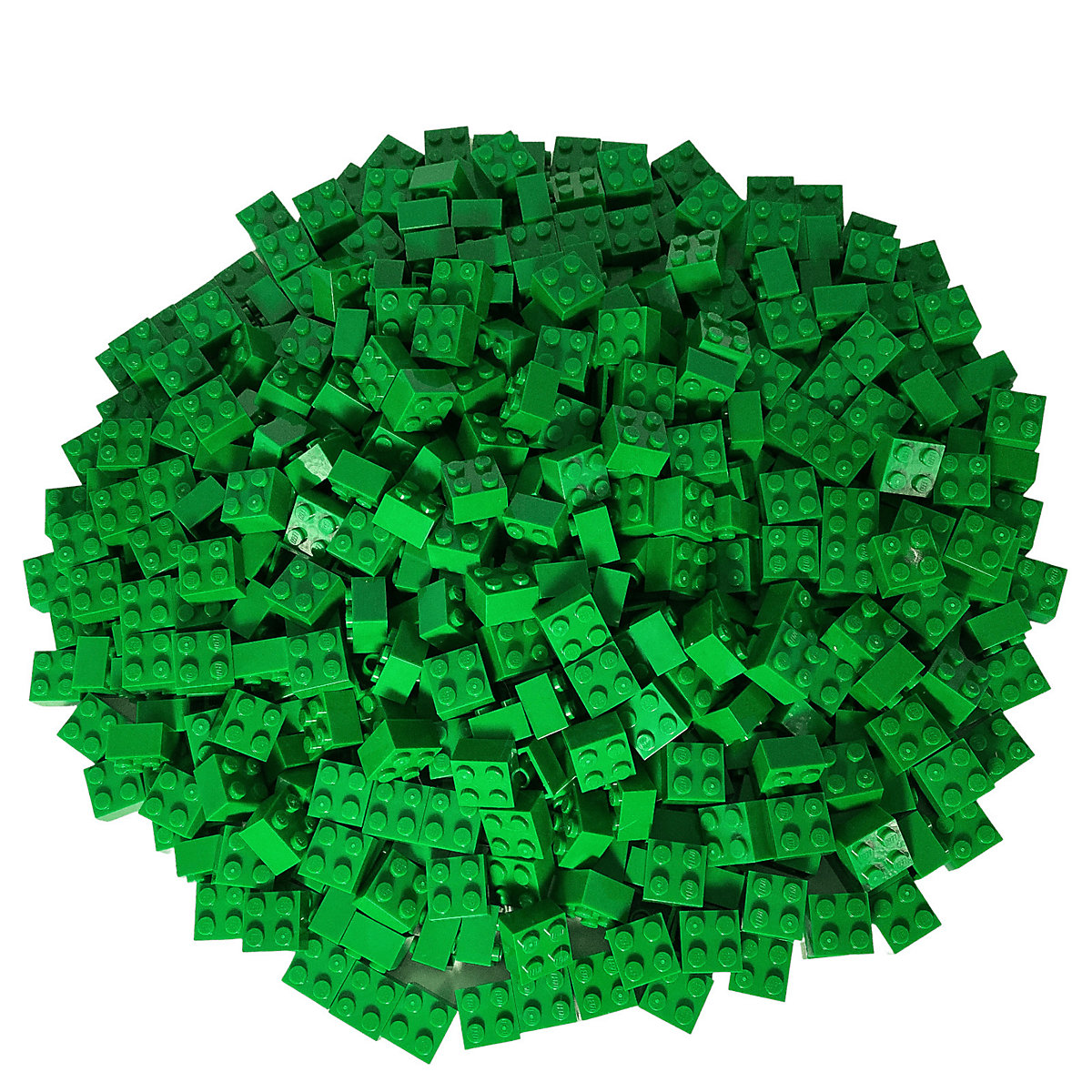 LEGO® 2x2 Hellgrüne LEGO® Steine 250 Stück light green 3003