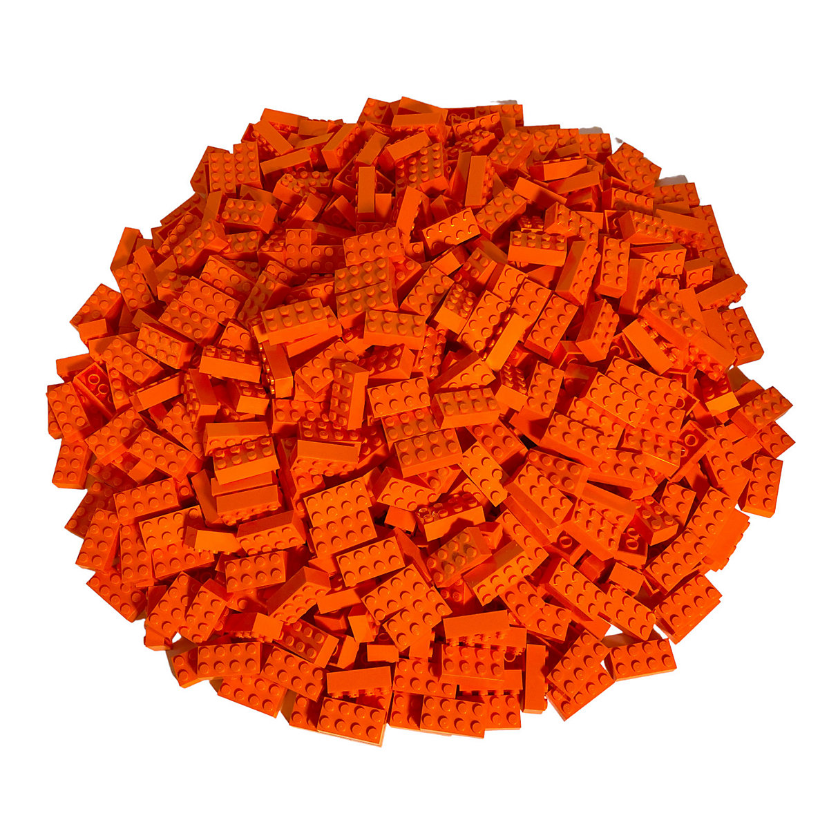 LEGO® 2x4 Steine Orange 50 Stück orange bricks 3001