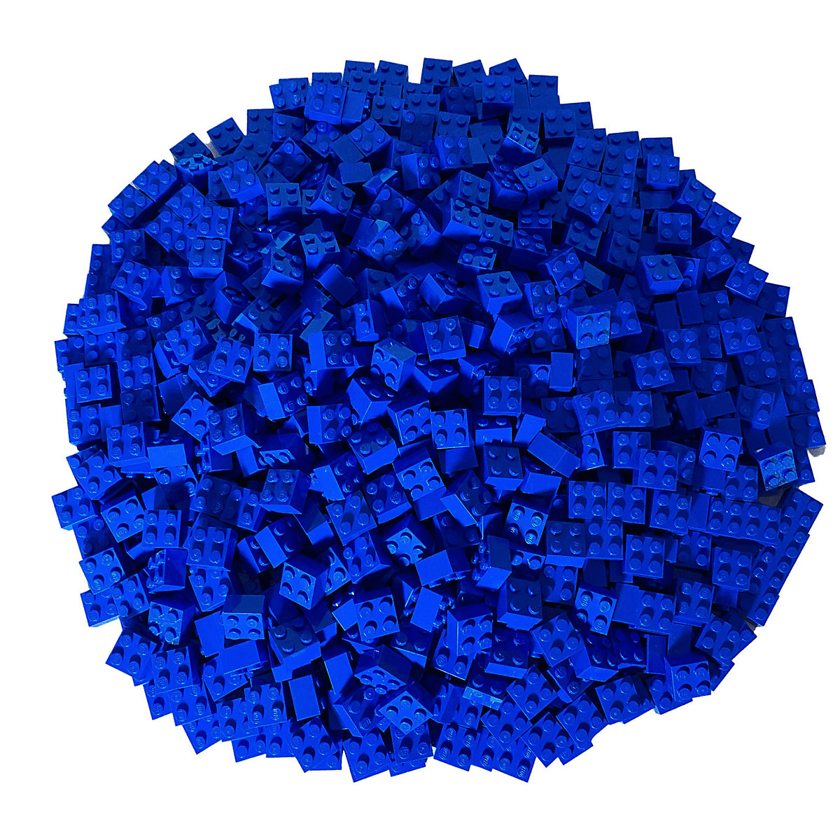 LEGO® 2x2 Steine Blau 100 Stück Blue bricks 3003