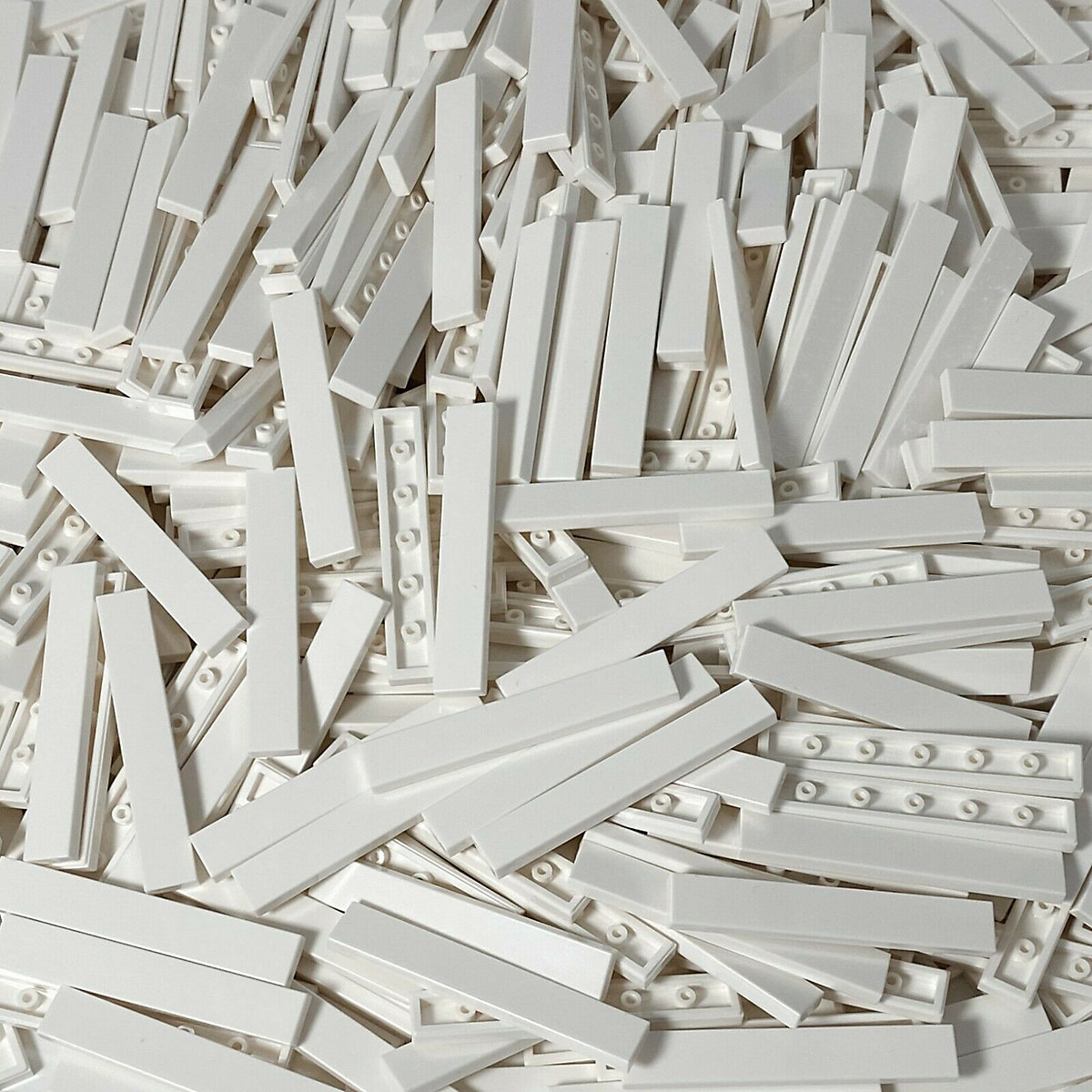 LEGO® 1x6 Fliesen Weiß 50x White tile 6636