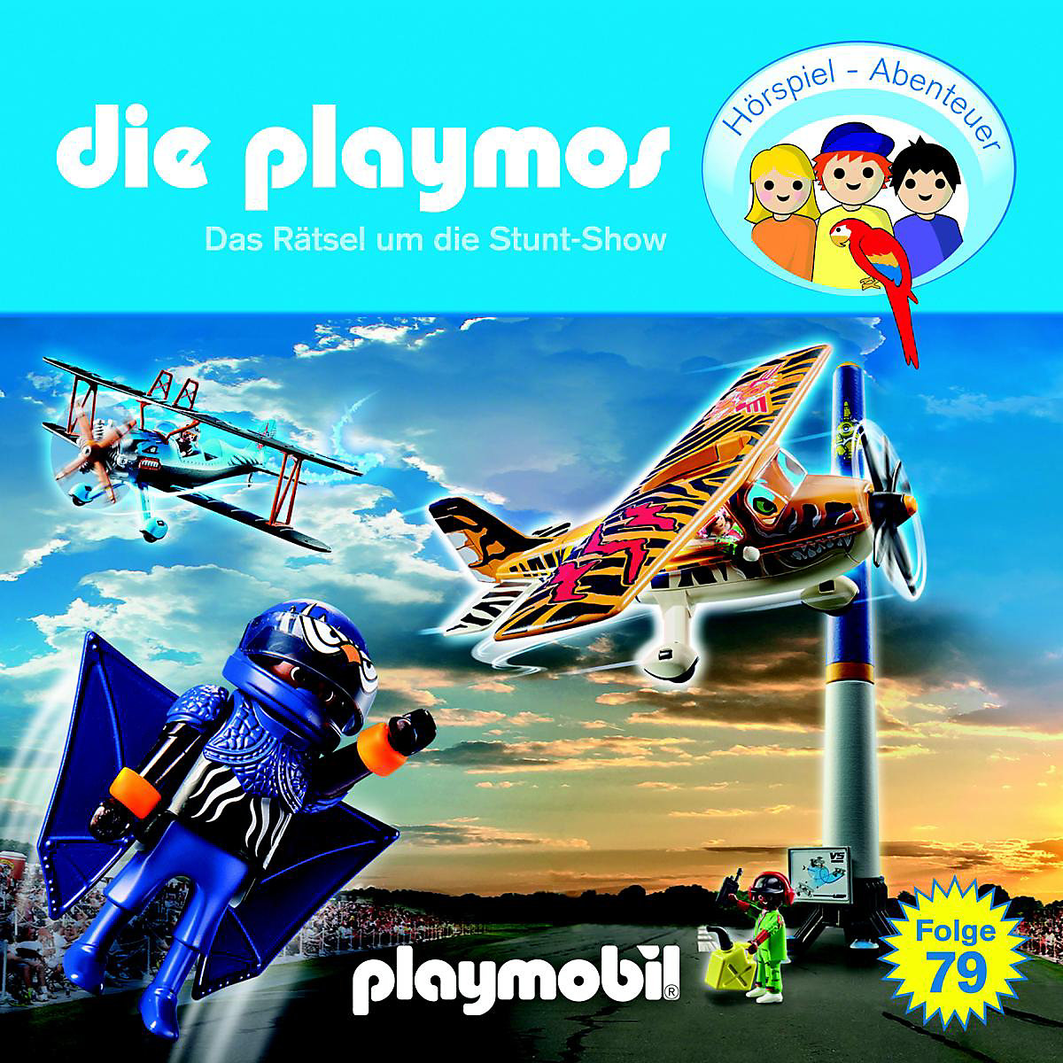 CD Die Playmos Folge 79 Das Rätsel um die Stunt-Show