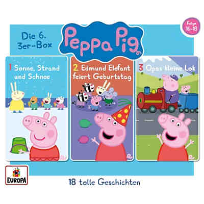CD Peppa Pig 6 - 3er Box, Folge 16-18