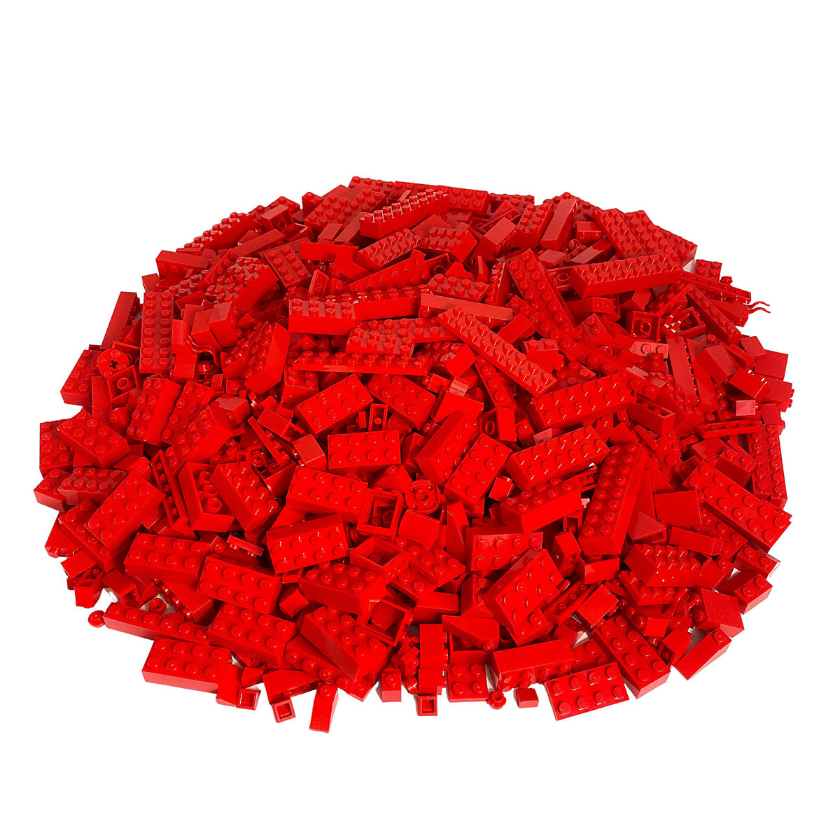 LEGO® Steine Rot gemischt 200 Stück Red bricks mix NEU