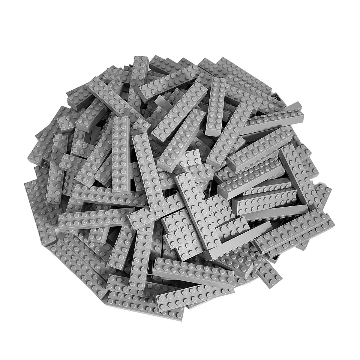 LEGO® 2x10 Steine Hellgrau 25 Stück Light Bluish Grey 3006