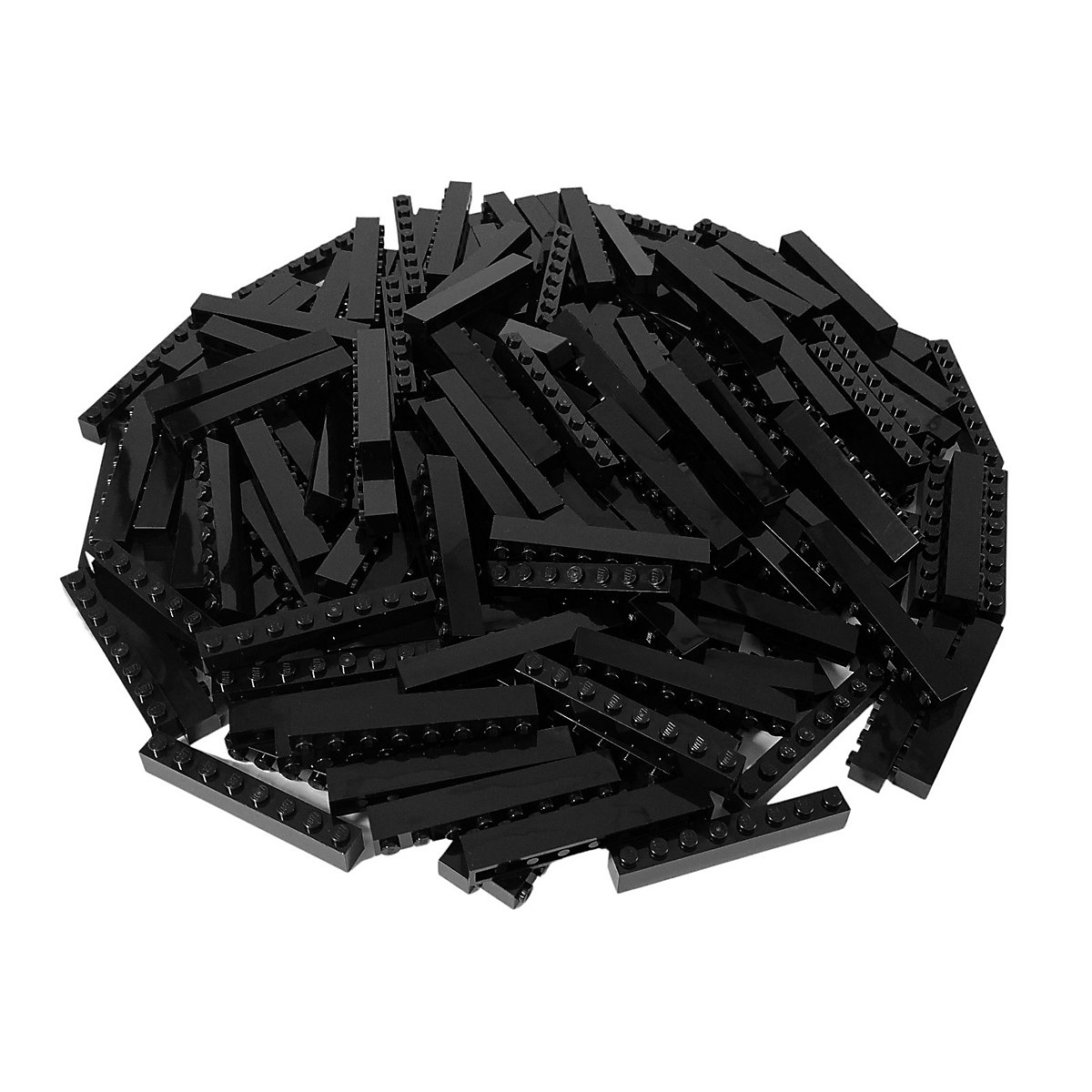 LEGO® 1x8 Steine Schwarz Black bricks 3008 250x