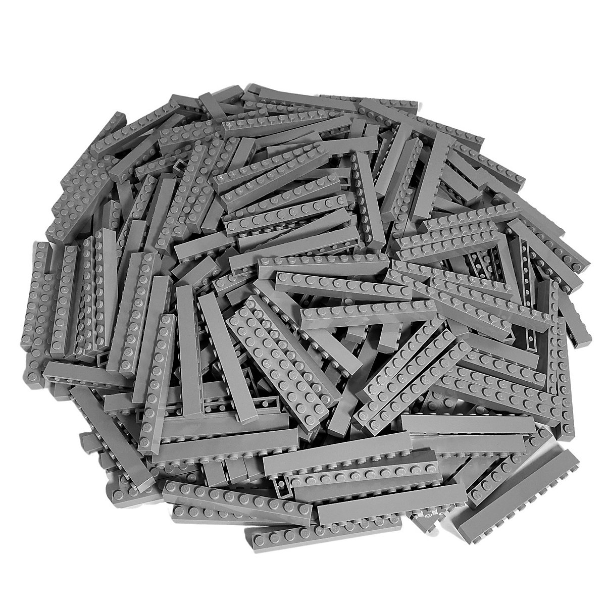LEGO® Steine 1x10 Hellgrau Light Bluish Grey 6111 Menge 50x