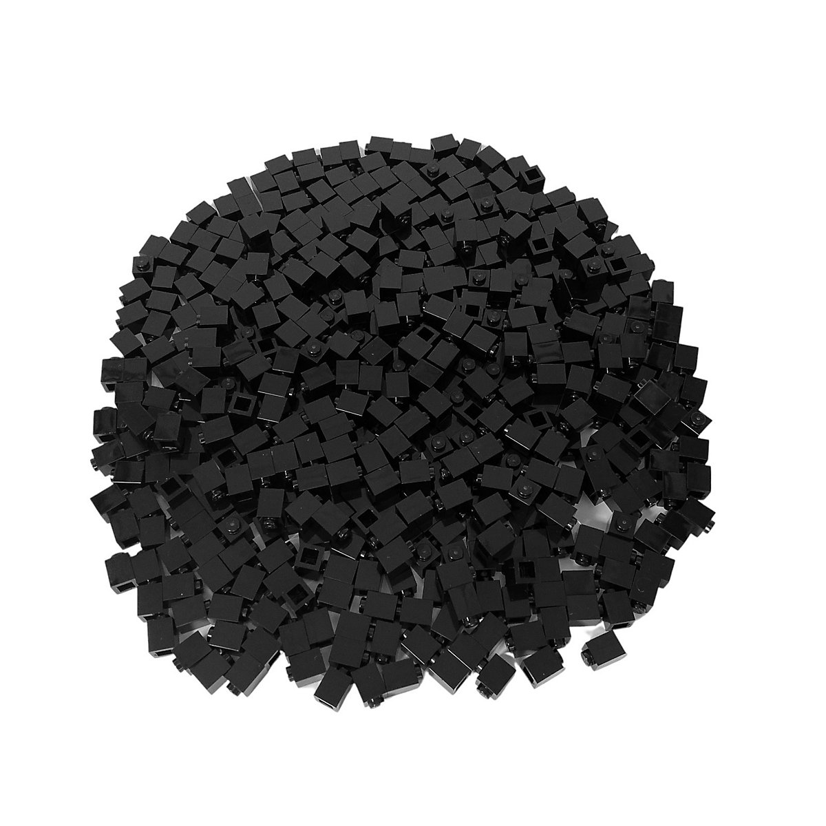 LEGO® 1x1 Steine Schwarz 250 Stueck Black bricks 3005