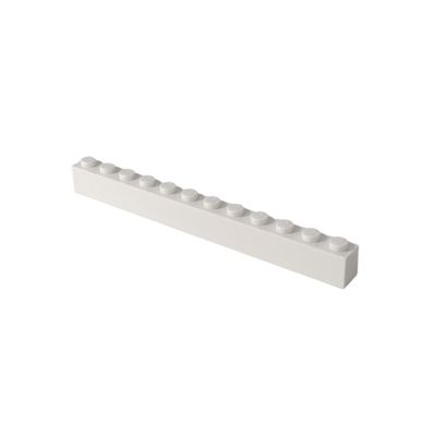 LEGO® 1x12 Steine Weiß 250 Stueck White bricks 6112