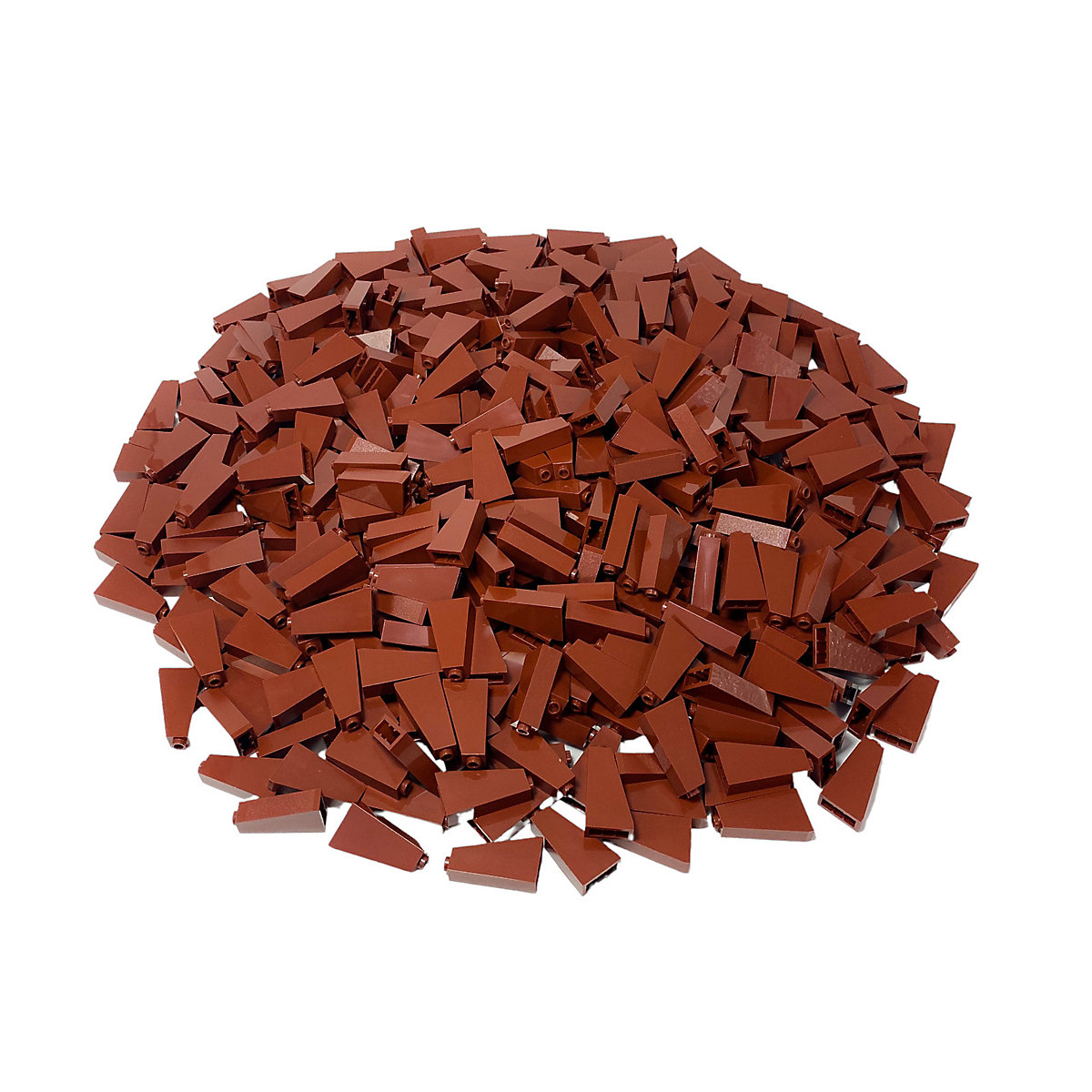 LEGO® 2x1x3 Schrägstein Rotbraun 50 Stück Reddish brown 4460b