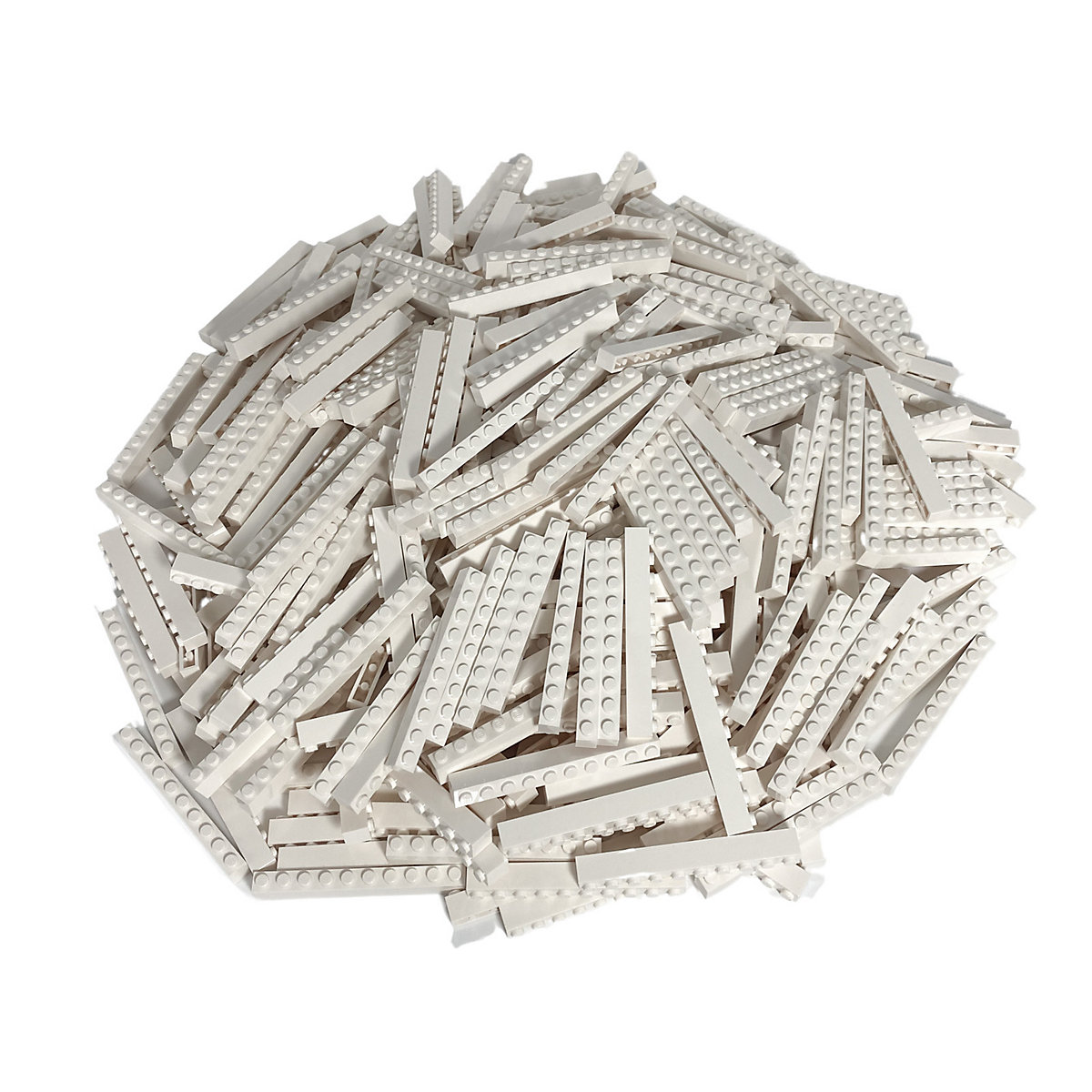 LEGO® 1x10 Steine Weiß 250 Stück White bricks 6111