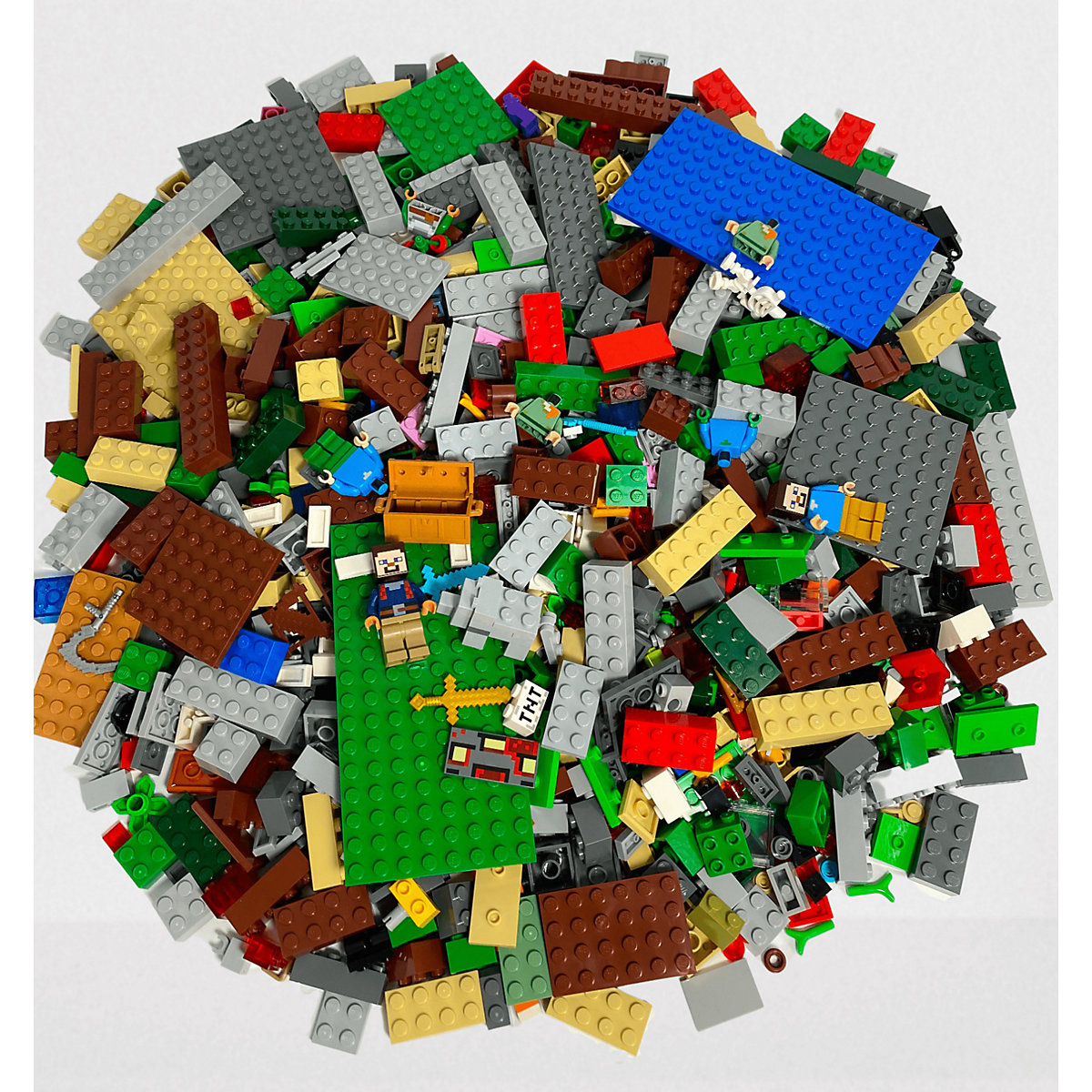 LEGO® Original Minecraft Mix gemischte Steine 500 Stueck neu