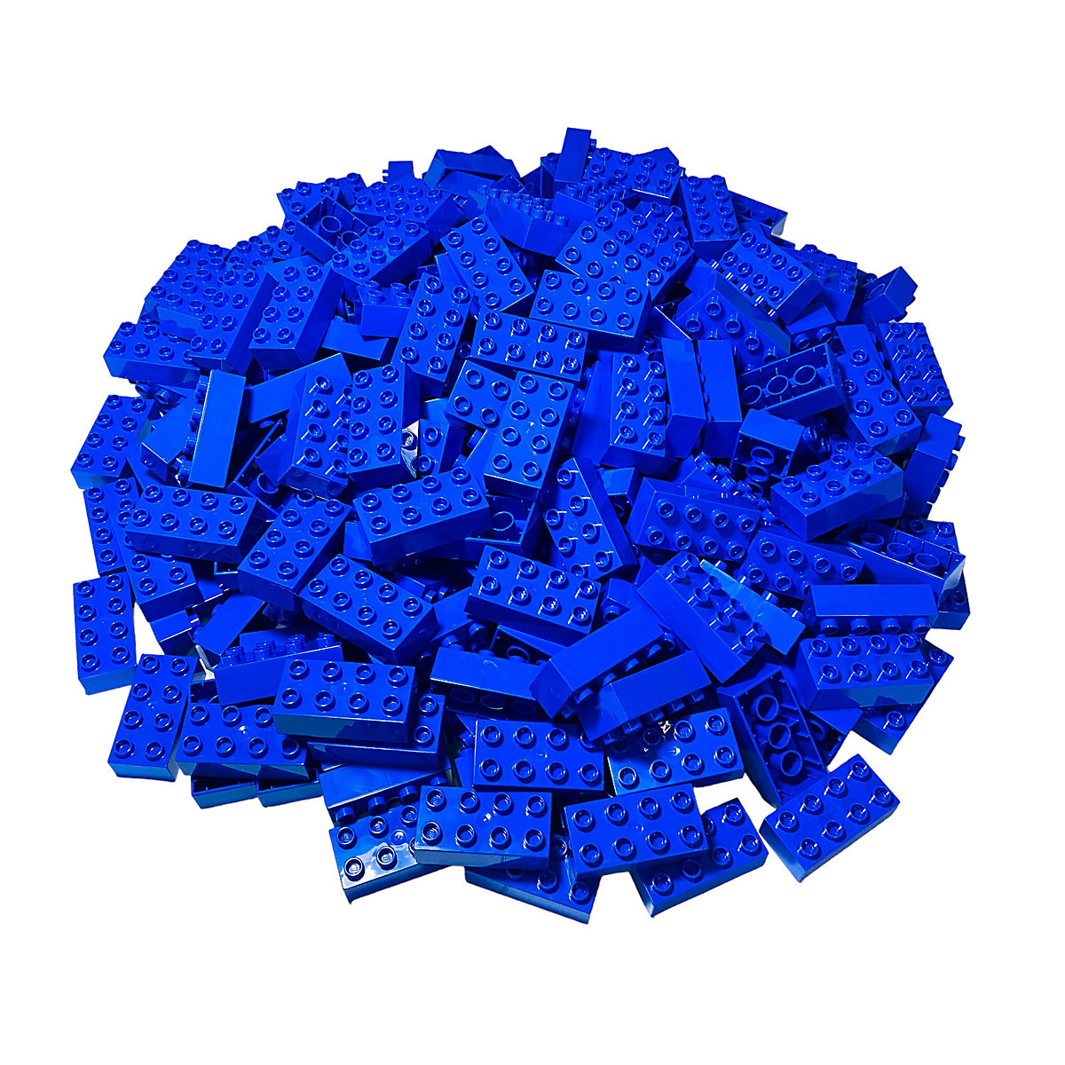 LEGO® Duplo 2x4 Steine Blau 100 Stück Grundbausteine 3011 NEU