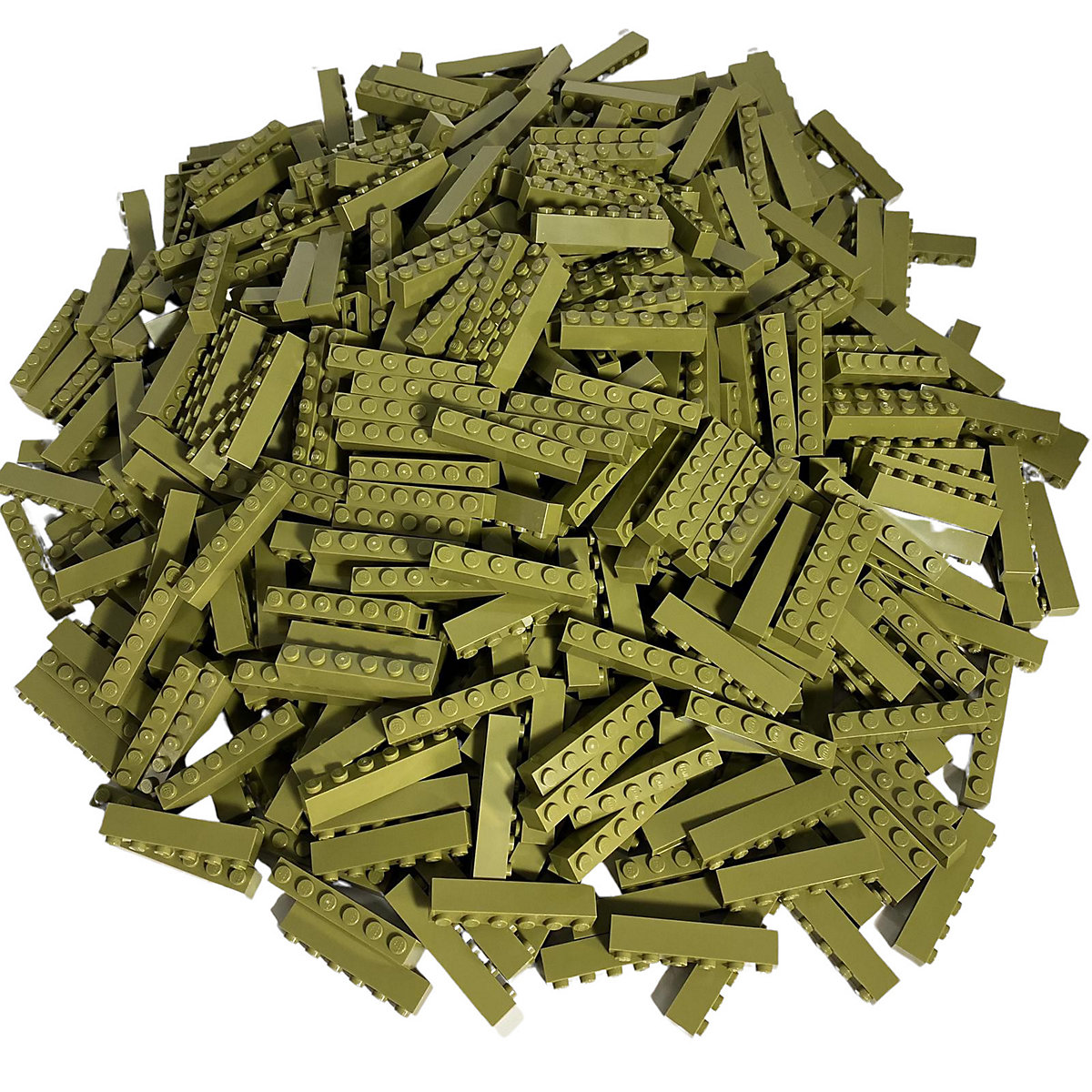 LEGO® 1x6 Steine Olivgrüne 100 Stück Olivgreen bricks 3009