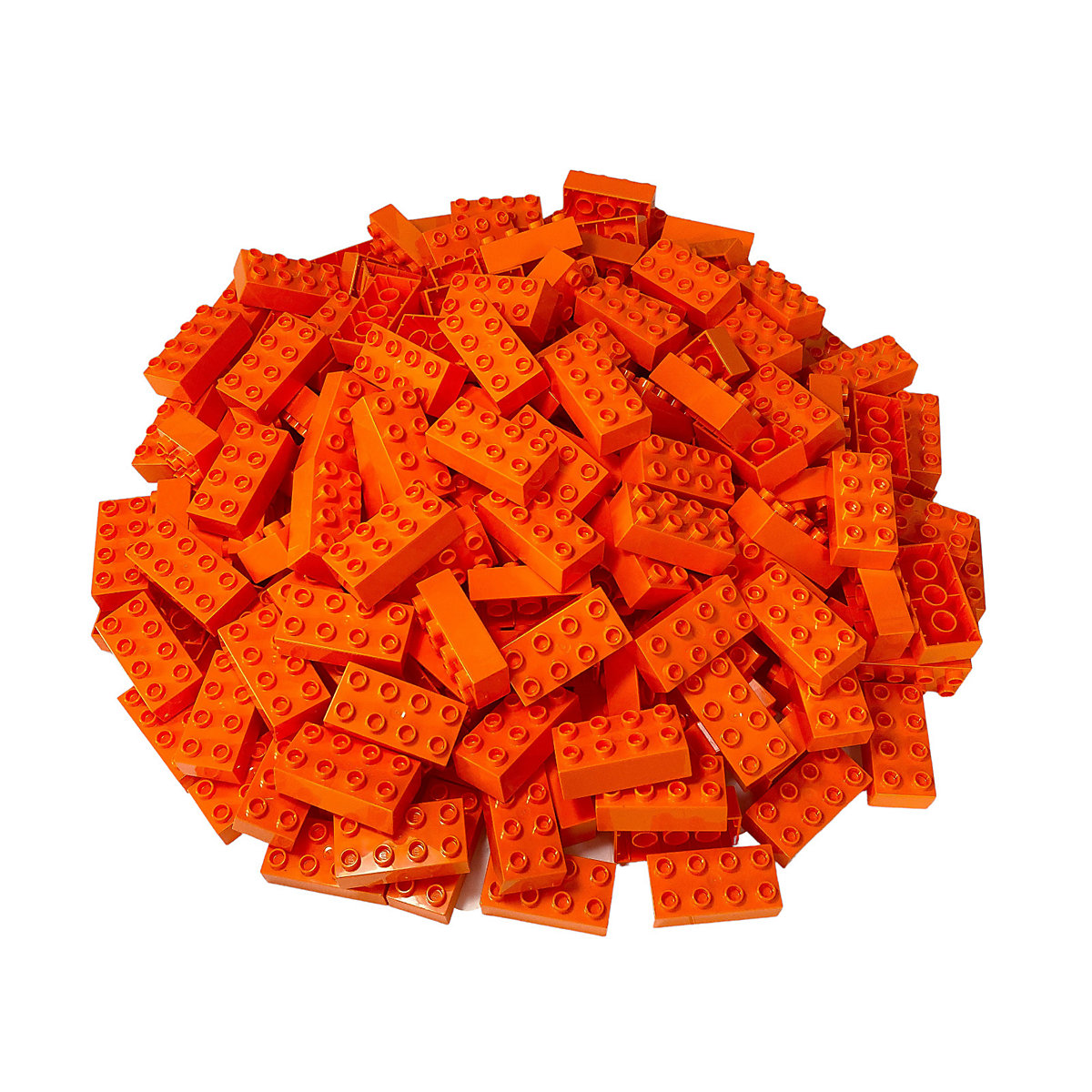LEGO® Duplo 2x4 Steine Orange 100 Stück Grundbausteine 3011 NEU