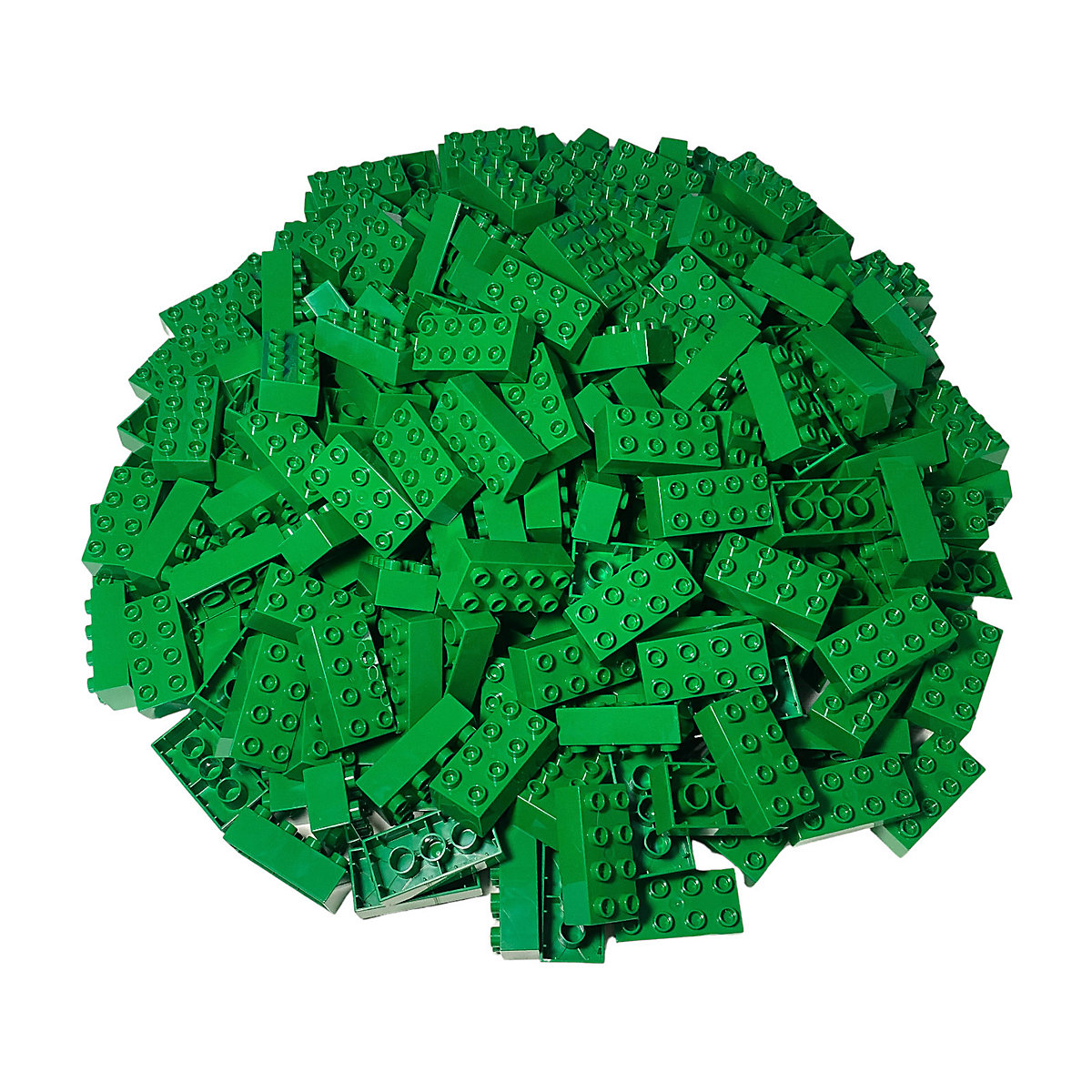 LEGO® Duplo 2x4 Steine Grün 100 Stück Grundbausteine Green 3011 NEU
