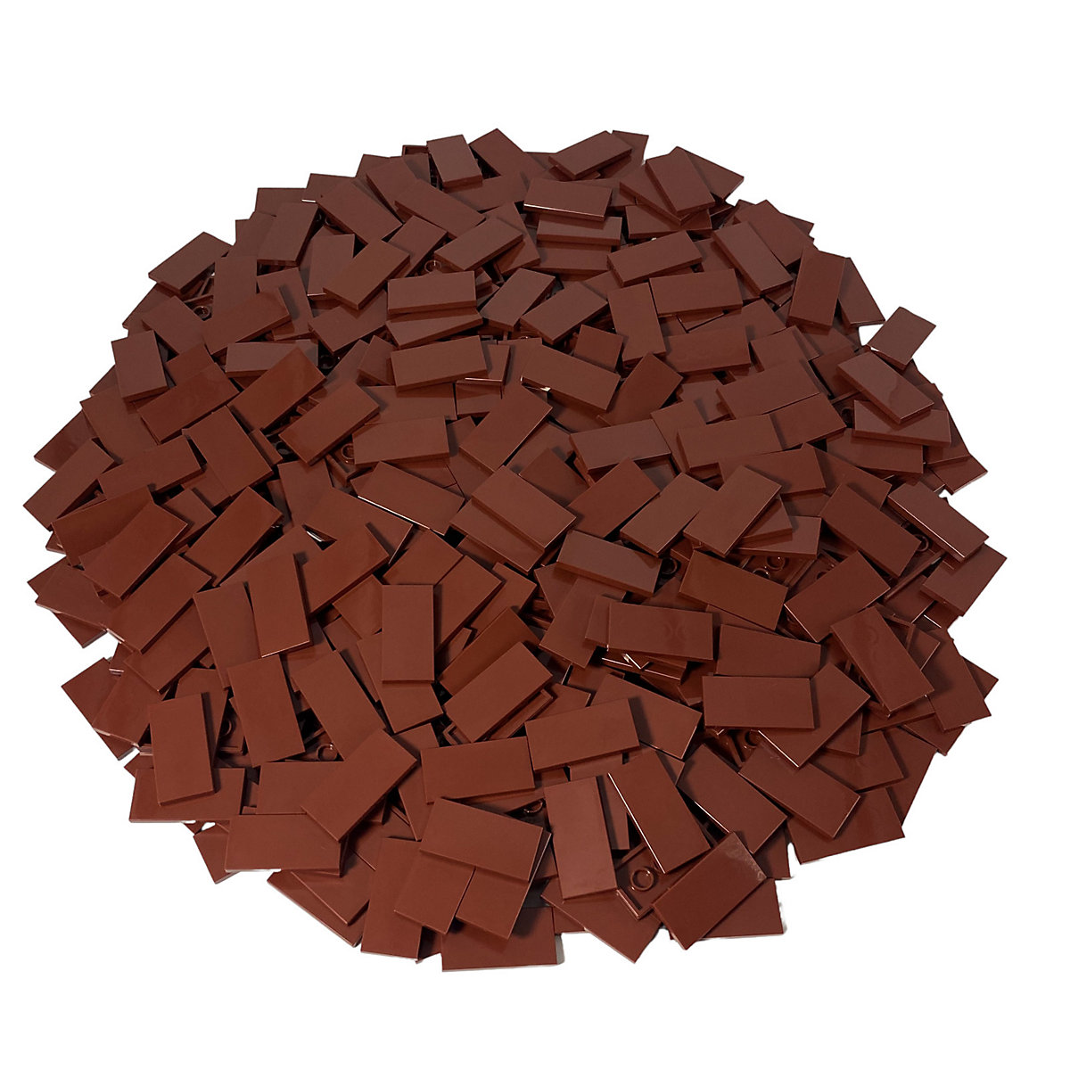 LEGO® 2x4 Fliesen Braun 50 Stueck Reddish brown tile 87079