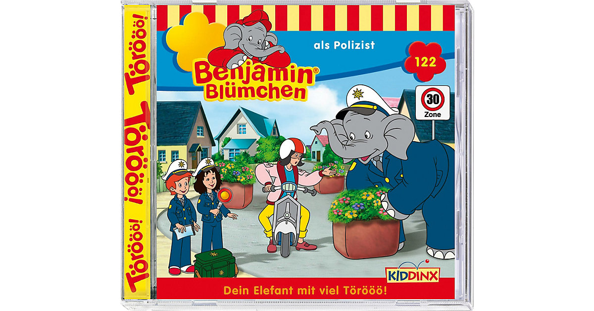 CD Benjamin Blümchen 122 - als Polizist Hörbuch