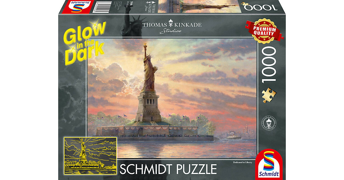 Puzzles: Schmidt Spiele Freiheitsstatue i.d.Ab.