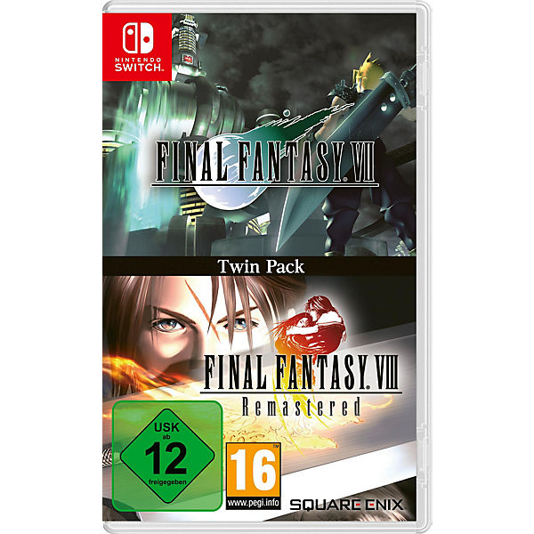 Switch Final Fantasy VII & VIII Remastered Twin Pack