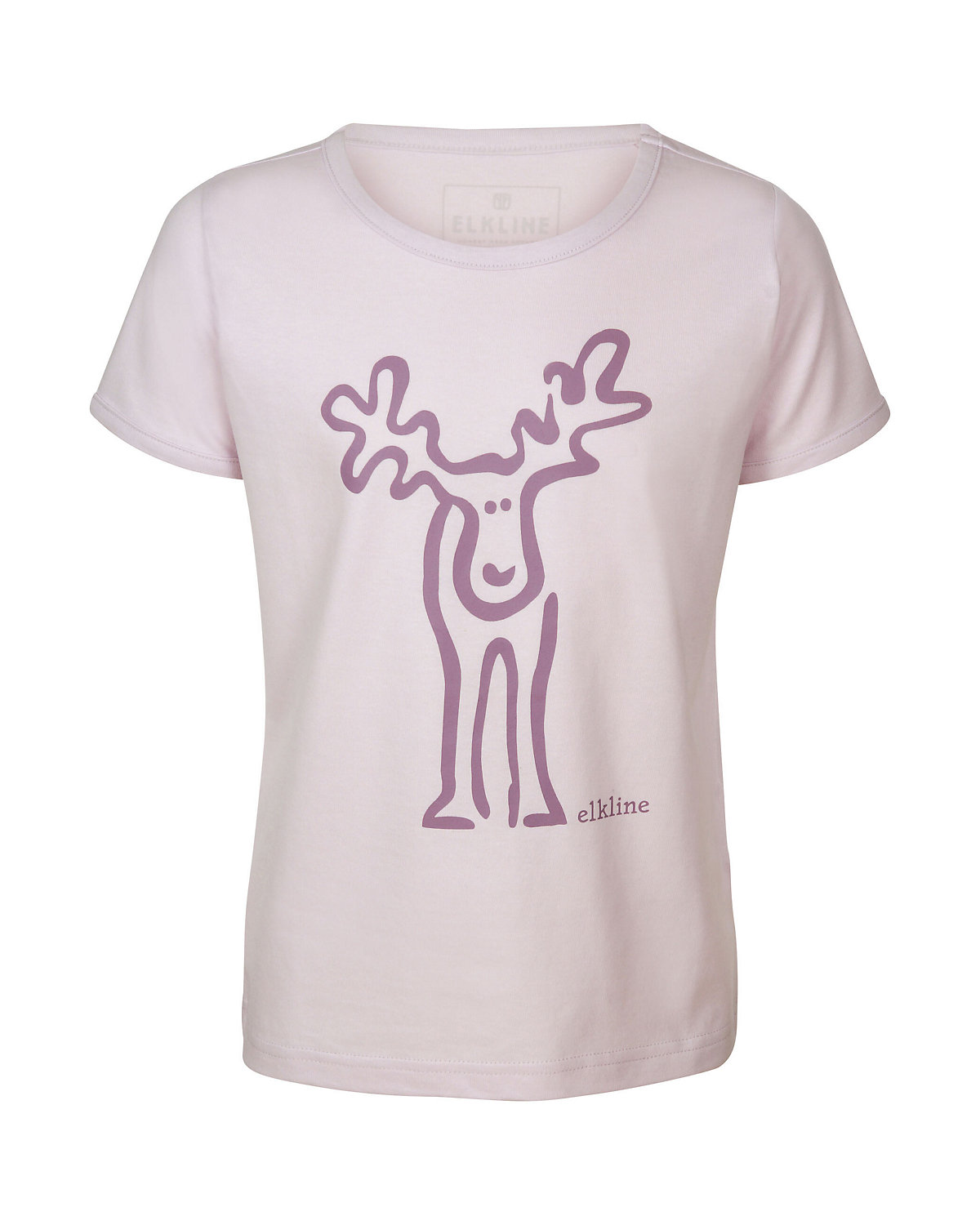 elkline T-Shirt Rudolfinchen leicht tailliert Retro Brust und Rücken Print für Mädchen