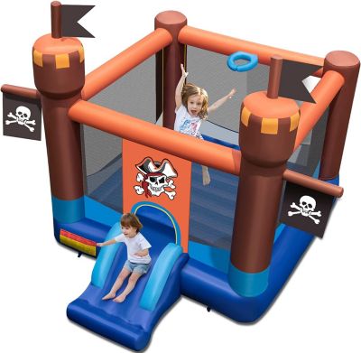 COSTWAY® Hüpfburg Piratendesign 313x402x320cm