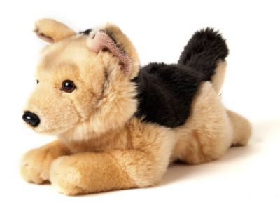 Schäferhund Kuscheltier 25 cm Hund Uni-Toys 