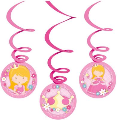 Amscan Kinderparty-Set Prinzessin großes Kindergeburtstags-Set IV (77-teilig)