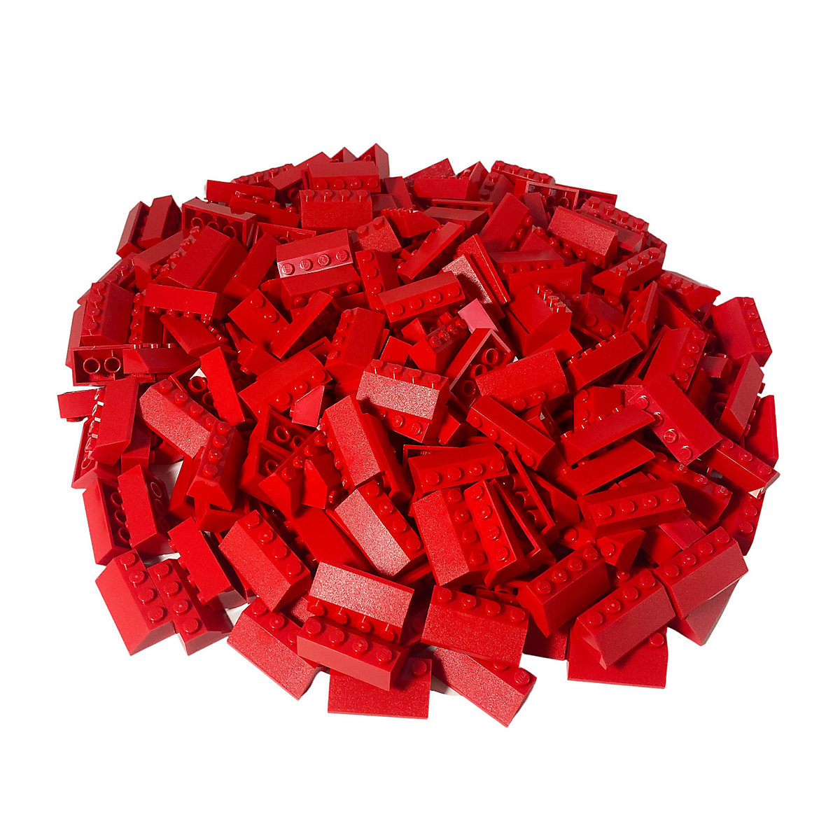 LEGO® 2x4 Dachsteine Rot 75 Stück Red 3037 NEU
