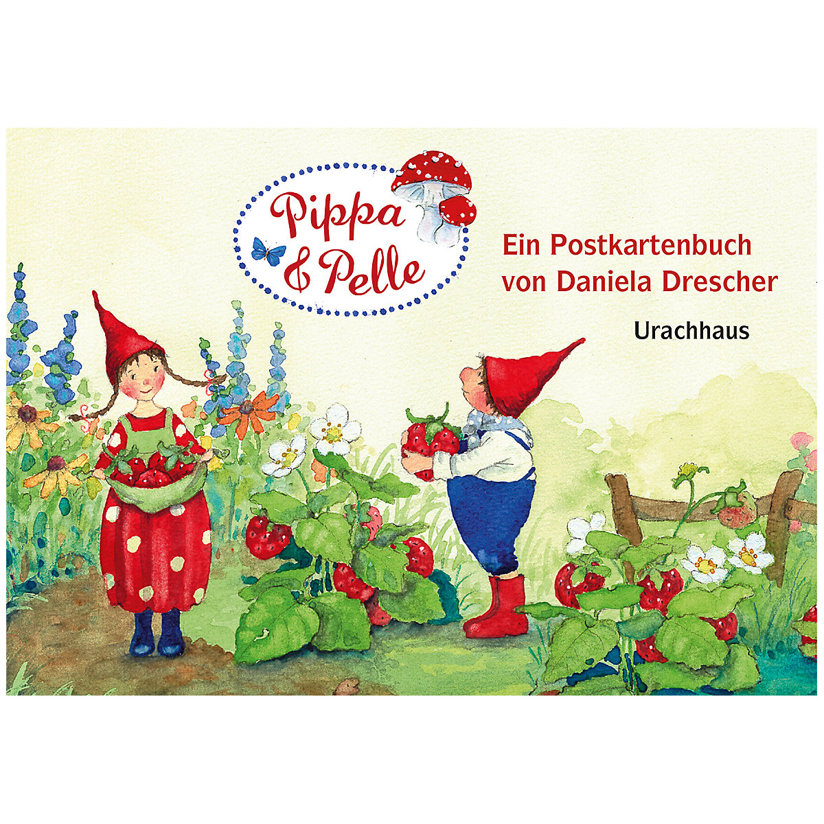 Urachhaus Verlag Postkartenbuch Pippa und Pelle