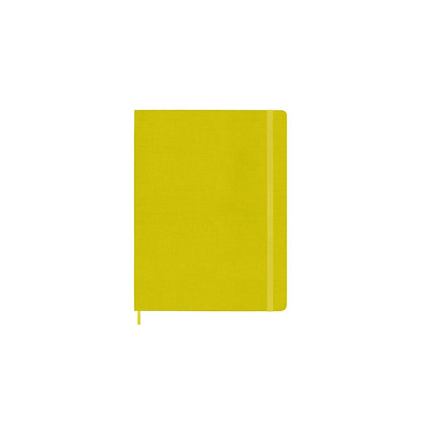 Moleskine Notizbuch - Color, XL, Liniert, Stoffeinband, Strohgelb