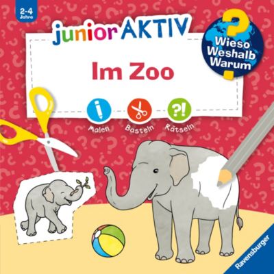 Image of Buch - Wieso? Weshalb? Warum? junior AKTIV: Im Zoo