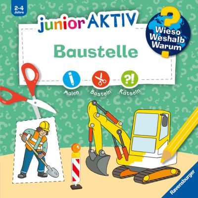 Image of Buch - Wieso? Weshalb? Warum? junior AKTIV: Baustelle